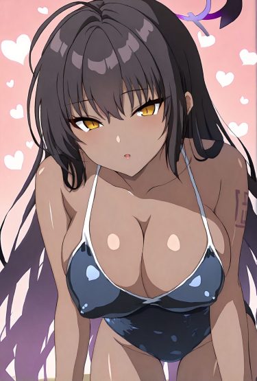 巨乳スク水イラスト詰め合わせ【ムチムチ即ヌキ可】