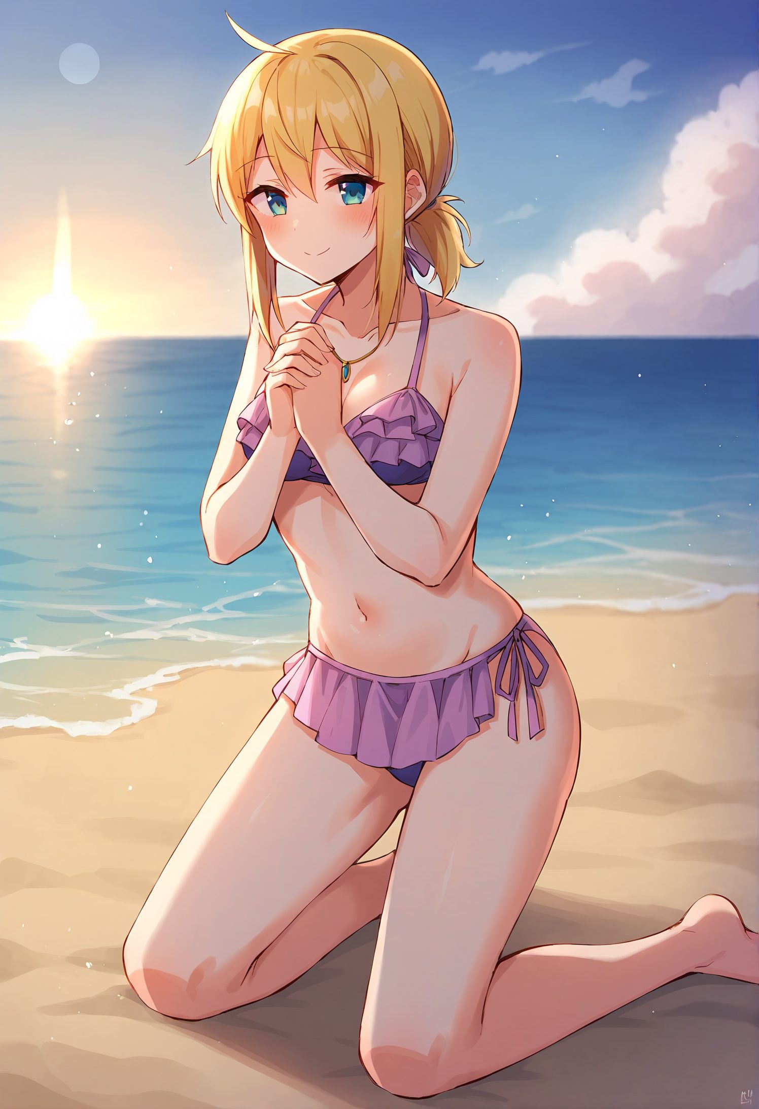 き、きれい♡思わず見とれる美人二次元エロ画像-8