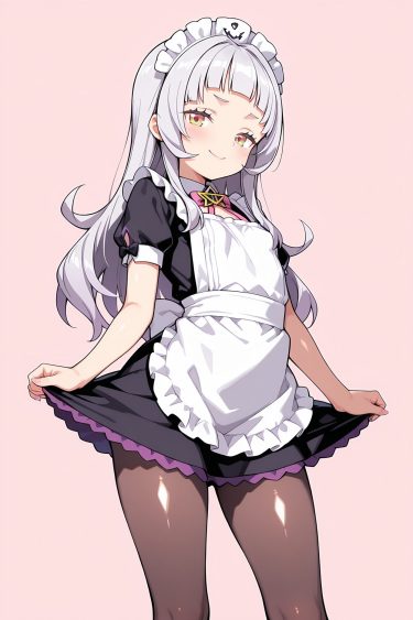【二次元エロ画像】ご主人様、もっと…♡紫咲シオンのメイド服エロ画像22枚＋おまけ解禁！