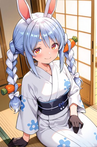 ぺ、ぺこらの秘密見ちゃったの！？喘ぎ声が聞こえそうな二次元エロ画像25枚を公開ぺこ！