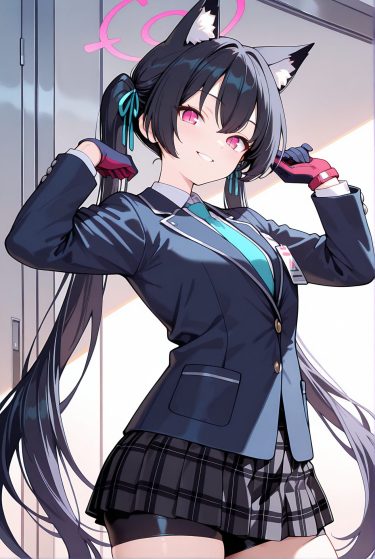 【ブルアカ二次元エロ画像】ツンデレ娘黒見セリカのエロ画像まとめ22枚＋おまけ画像①