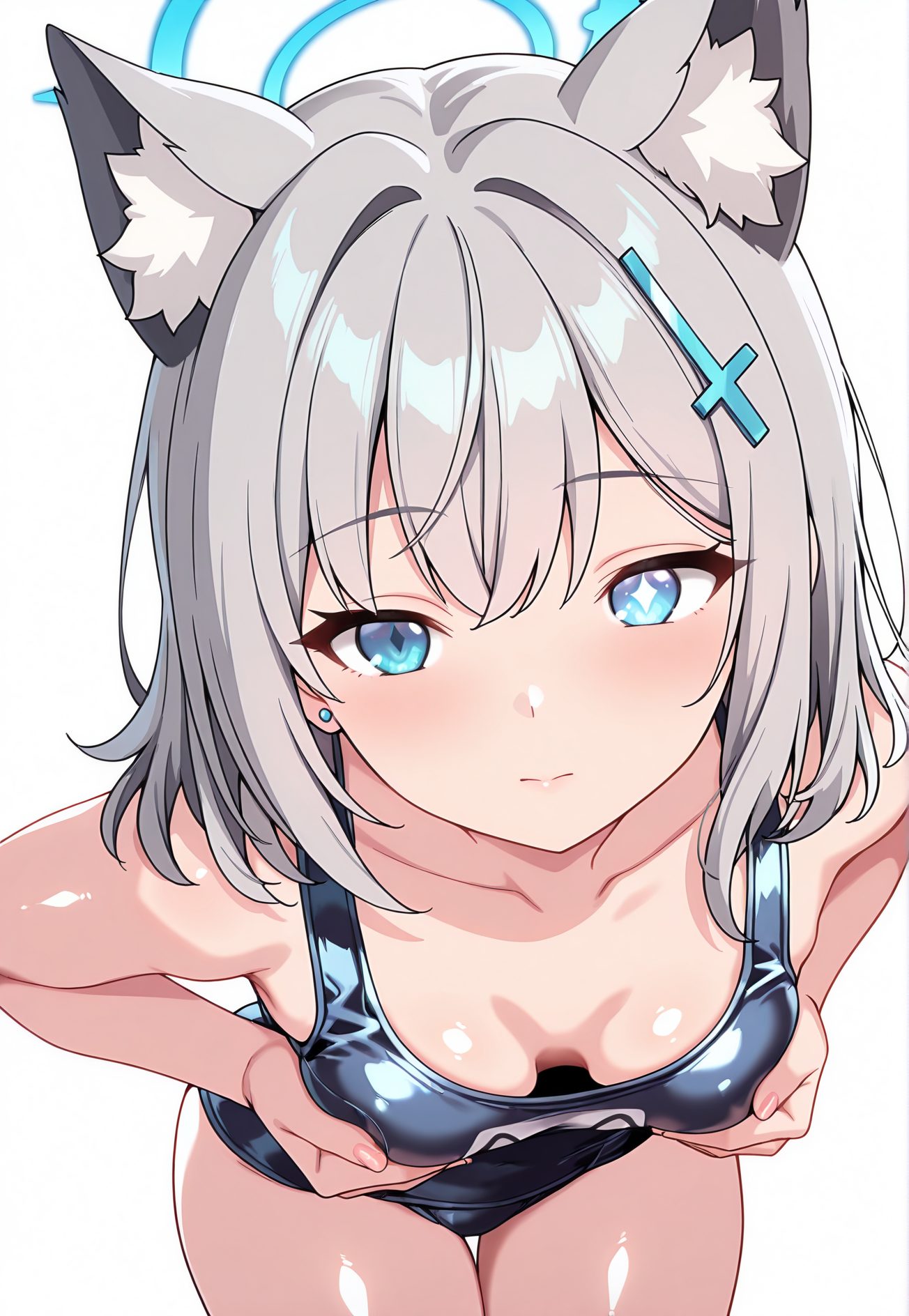 シロコの水着AIイラスト