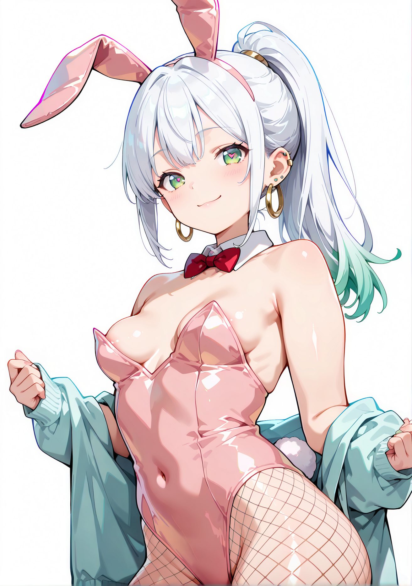 バニーガールのAIイラスト