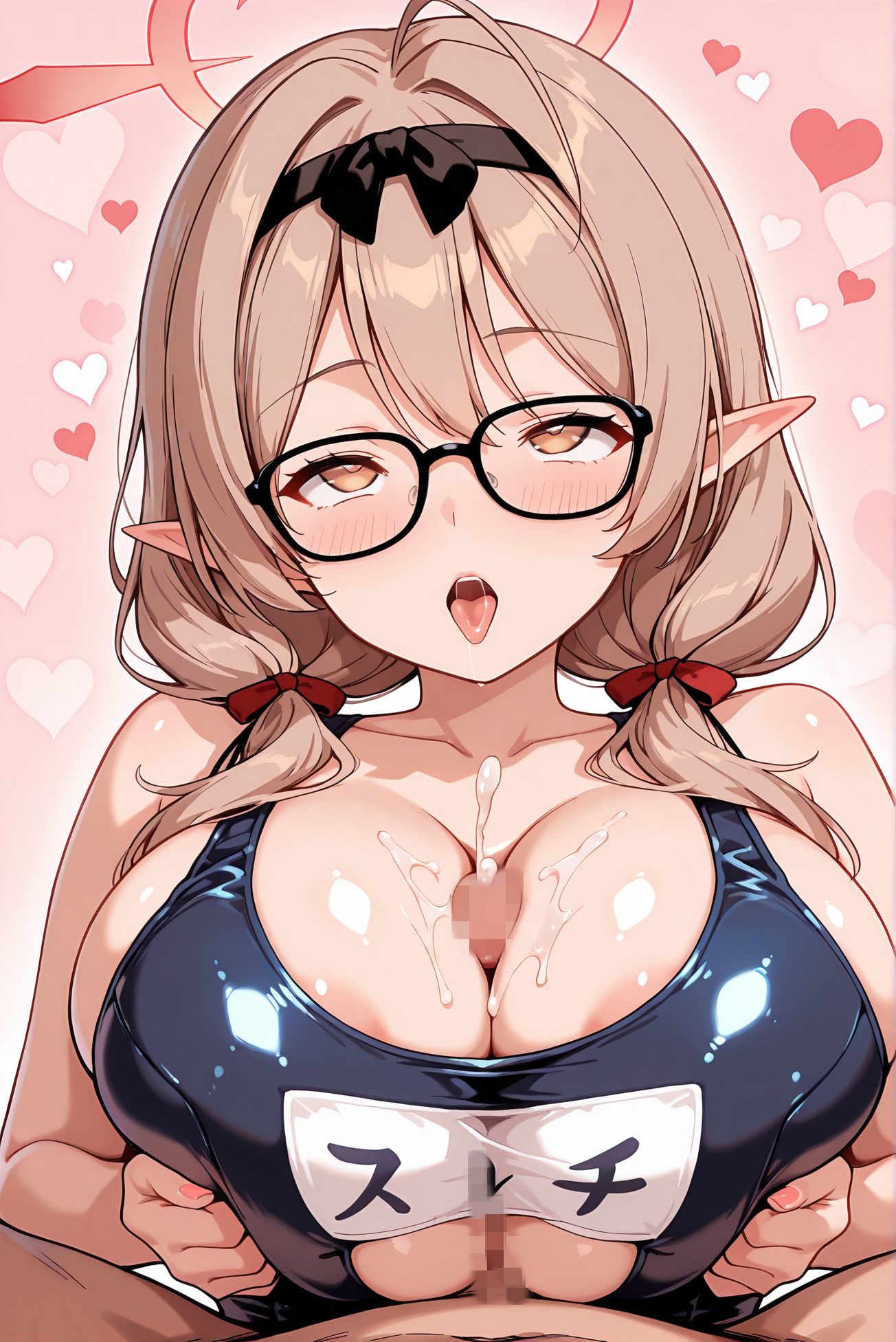 火ノ宮千夏の水着AIイラスト