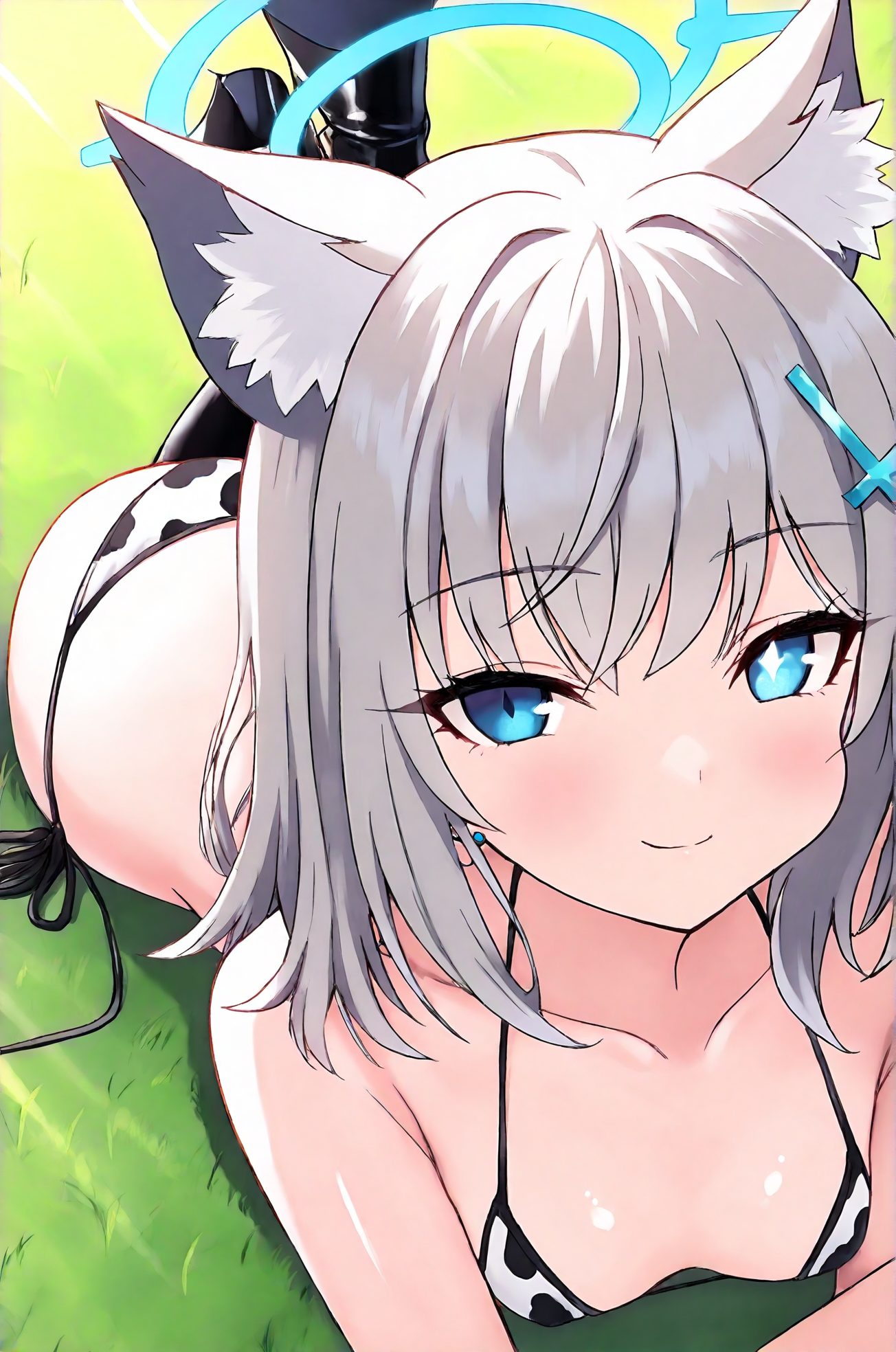 砂狼シロコのビキニAIイラスト
