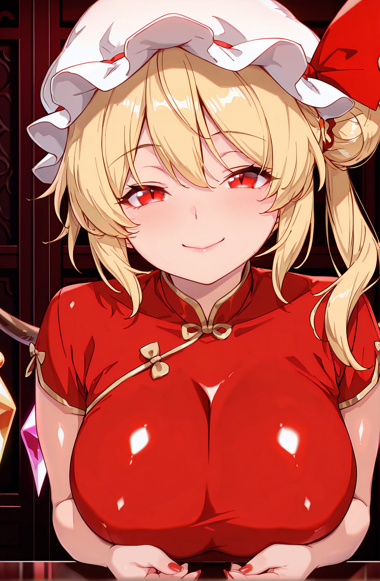 フランドール・スカーレットのコスプレAIイラスト