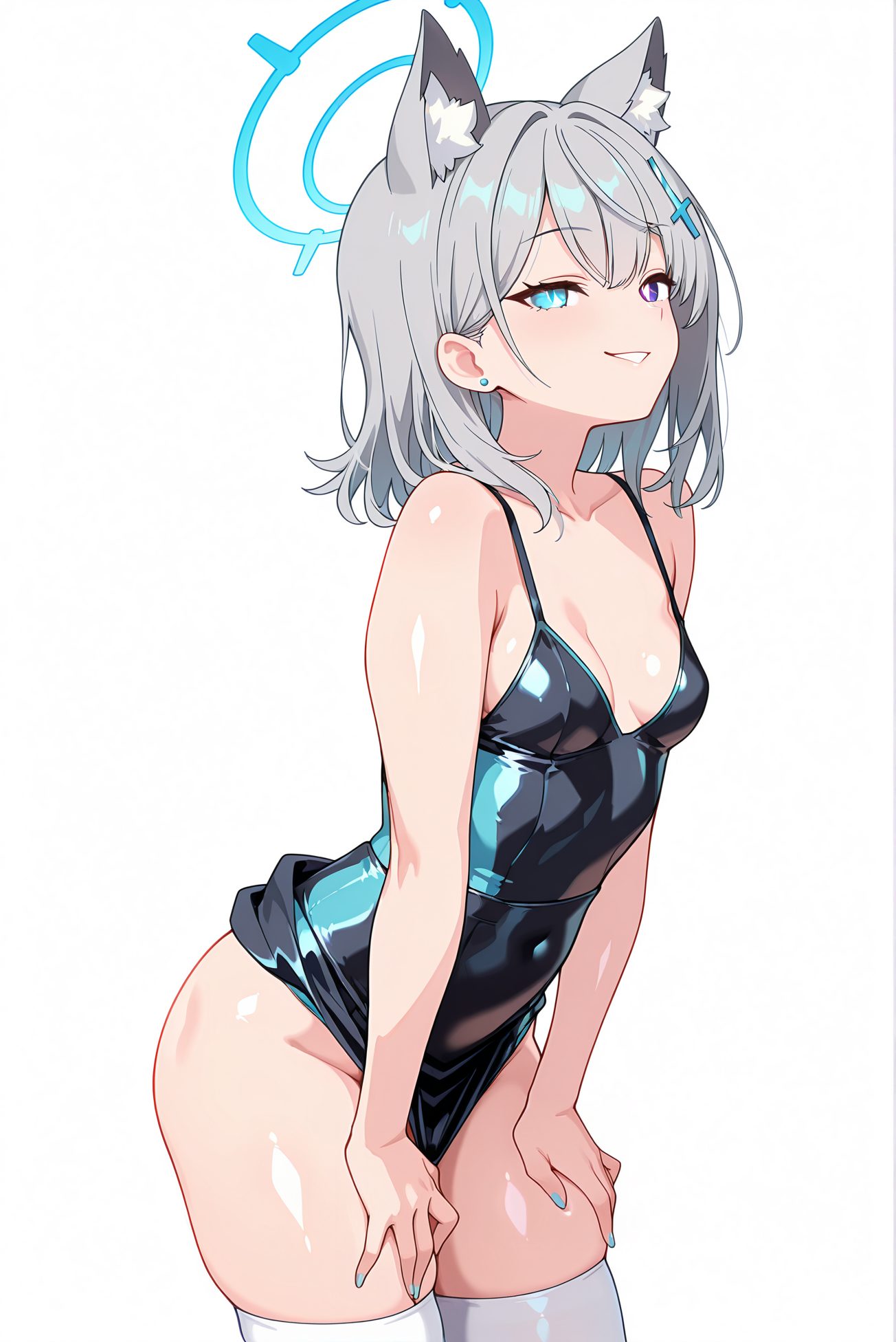 シロコのドレス姿AIイラスト