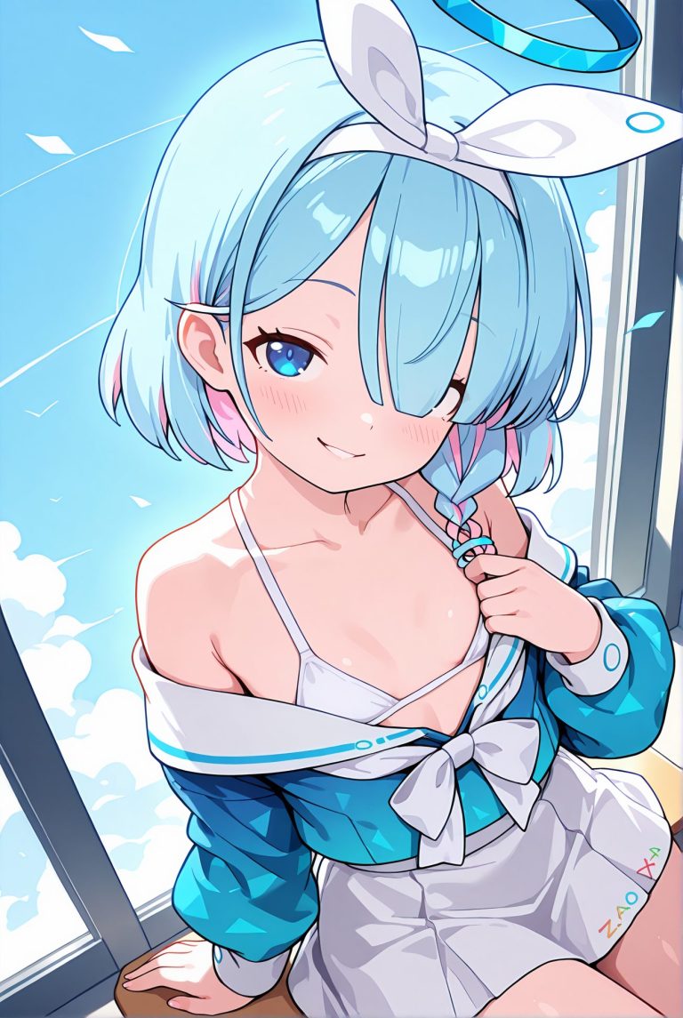 アロナの制服AIイラスト