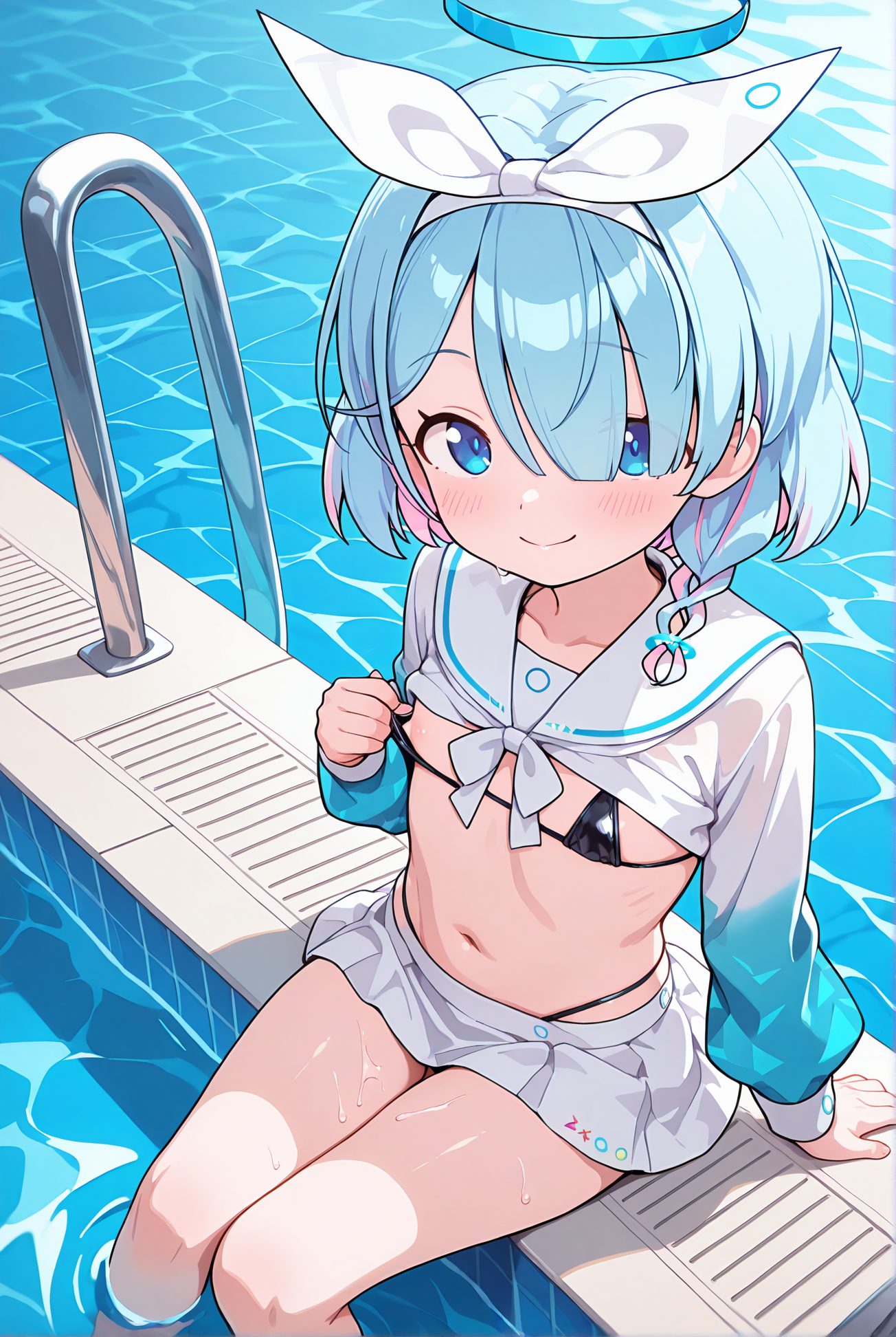 アロナの制服AIイラスト
