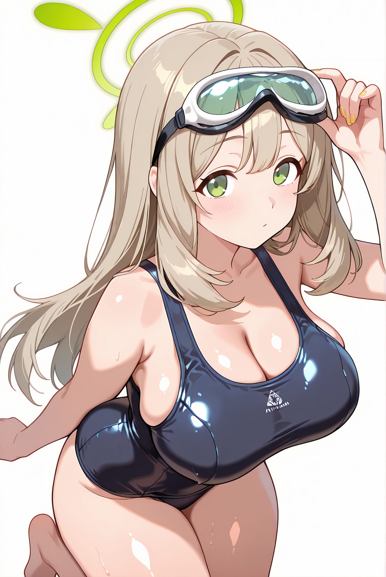 十六夜ノノミの水着AIイラスト