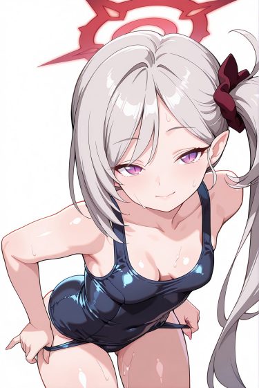 浅黄ムツキのスク水エロ画像まとめ35枚「全部見せてあげる…♡」永久保存版ブルアカ二次元エロ画像