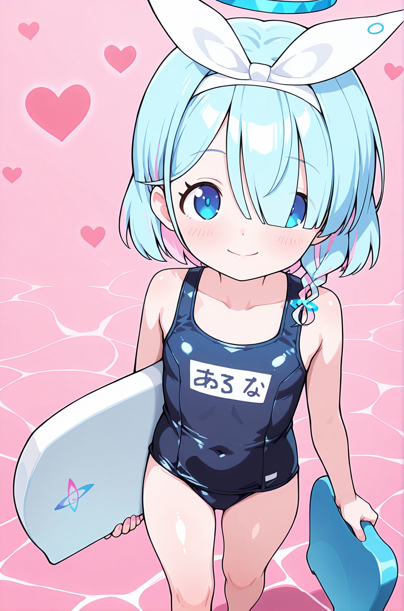 アロナの水着AIイラスト