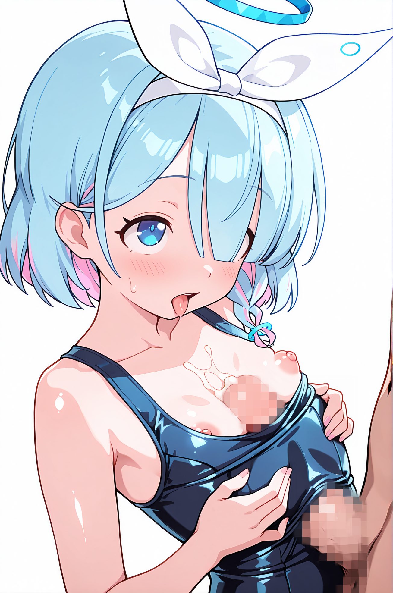 アロナの水着AIイラスト