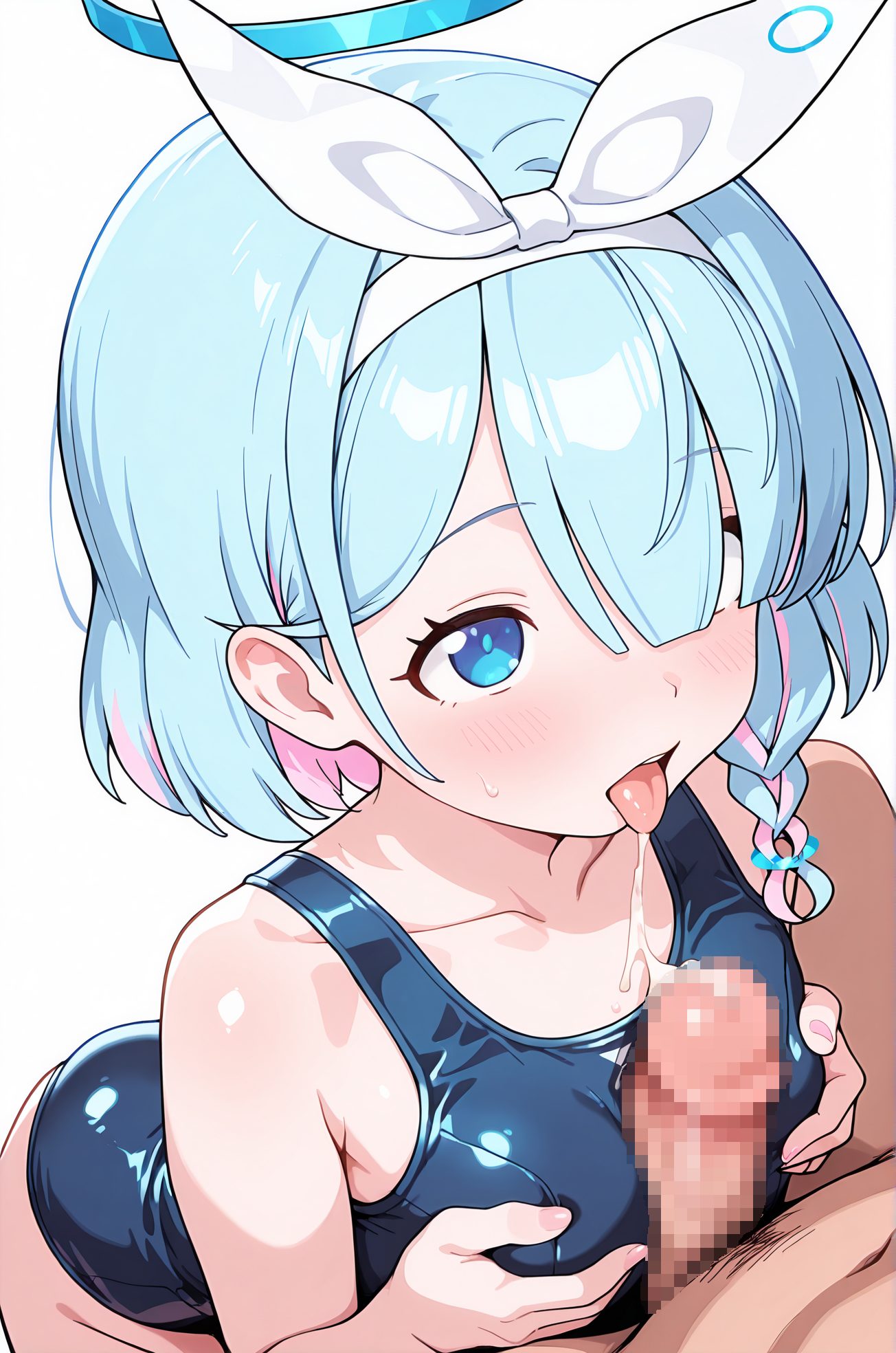アロナの水着AIイラスト