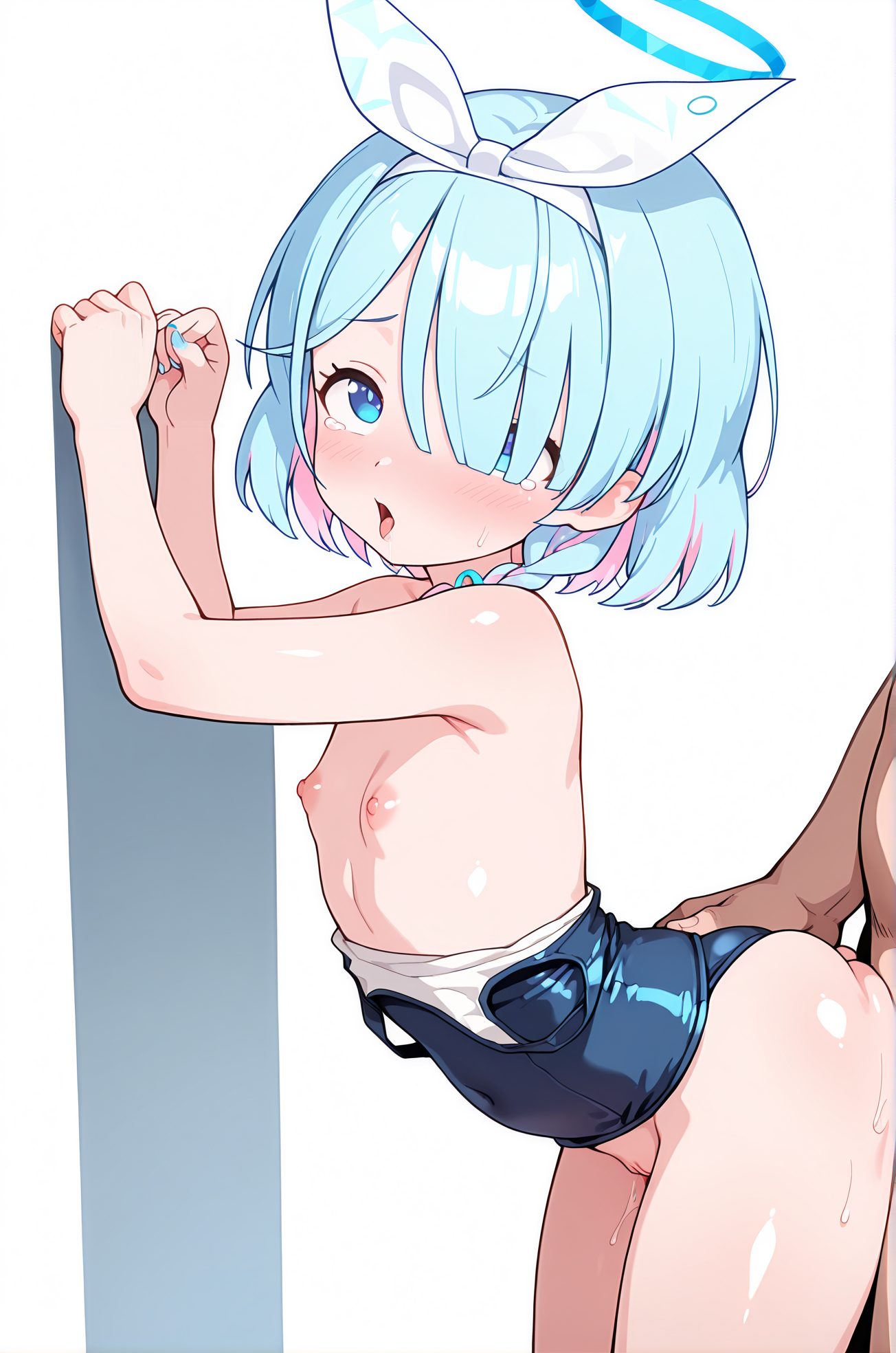 アロナの水着AIイラスト