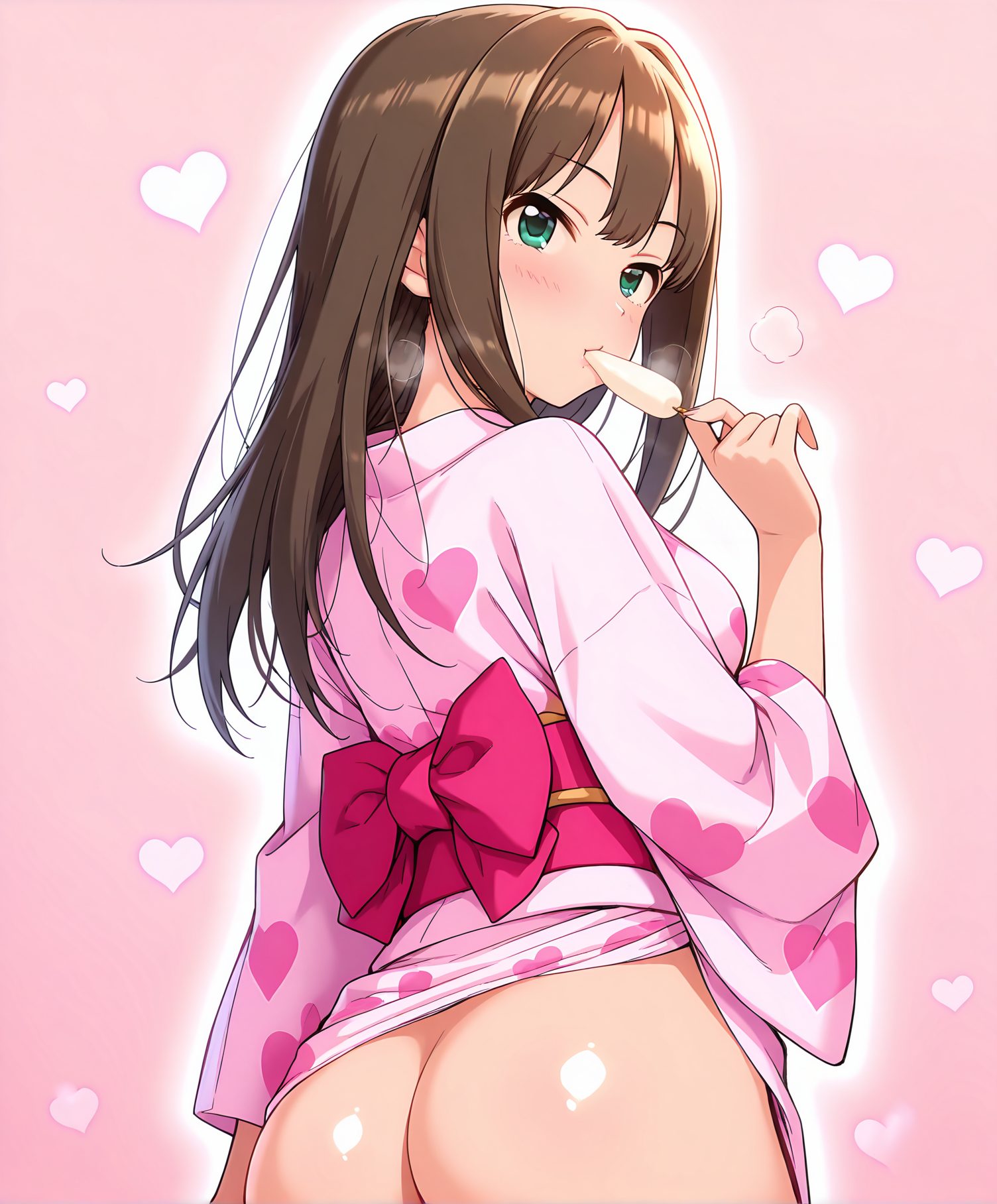 渋谷凛が魅力的な渋谷凛の二次創作AIイラスト