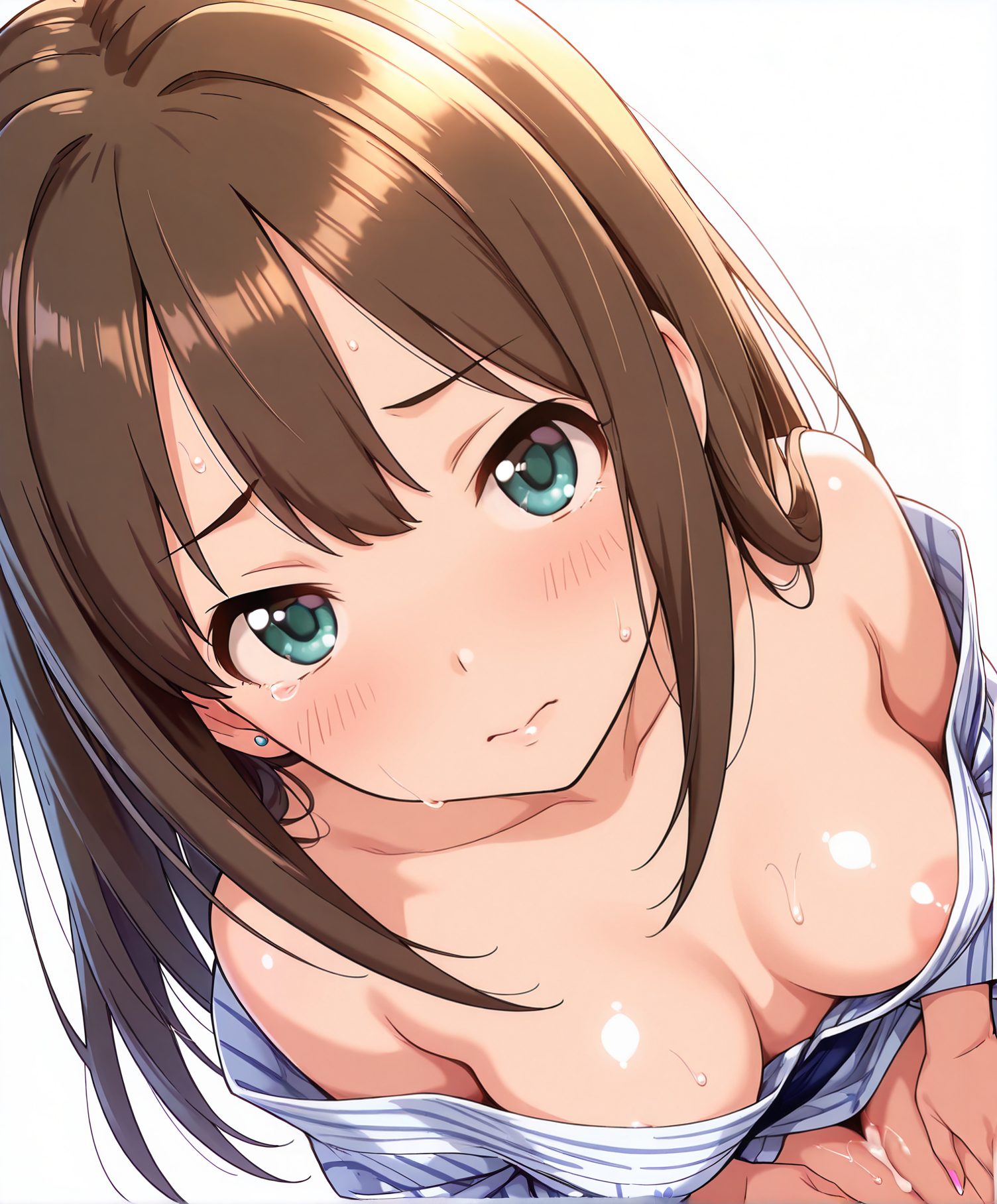 渋谷凛が魅力的な渋谷凛の二次創作AIイラスト