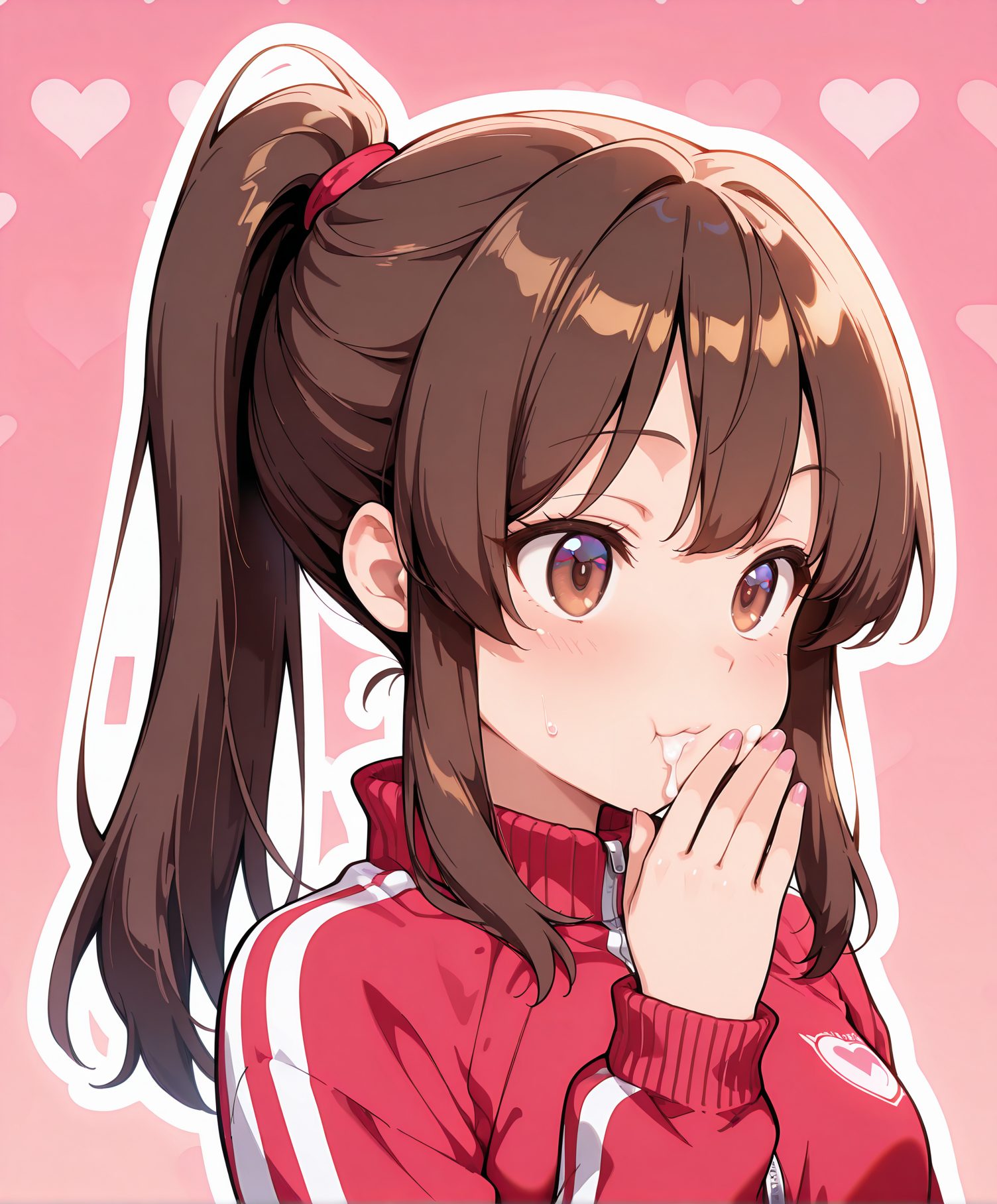 博麗霊夢が魅力的な博麗霊夢の二次創作AIイラスト