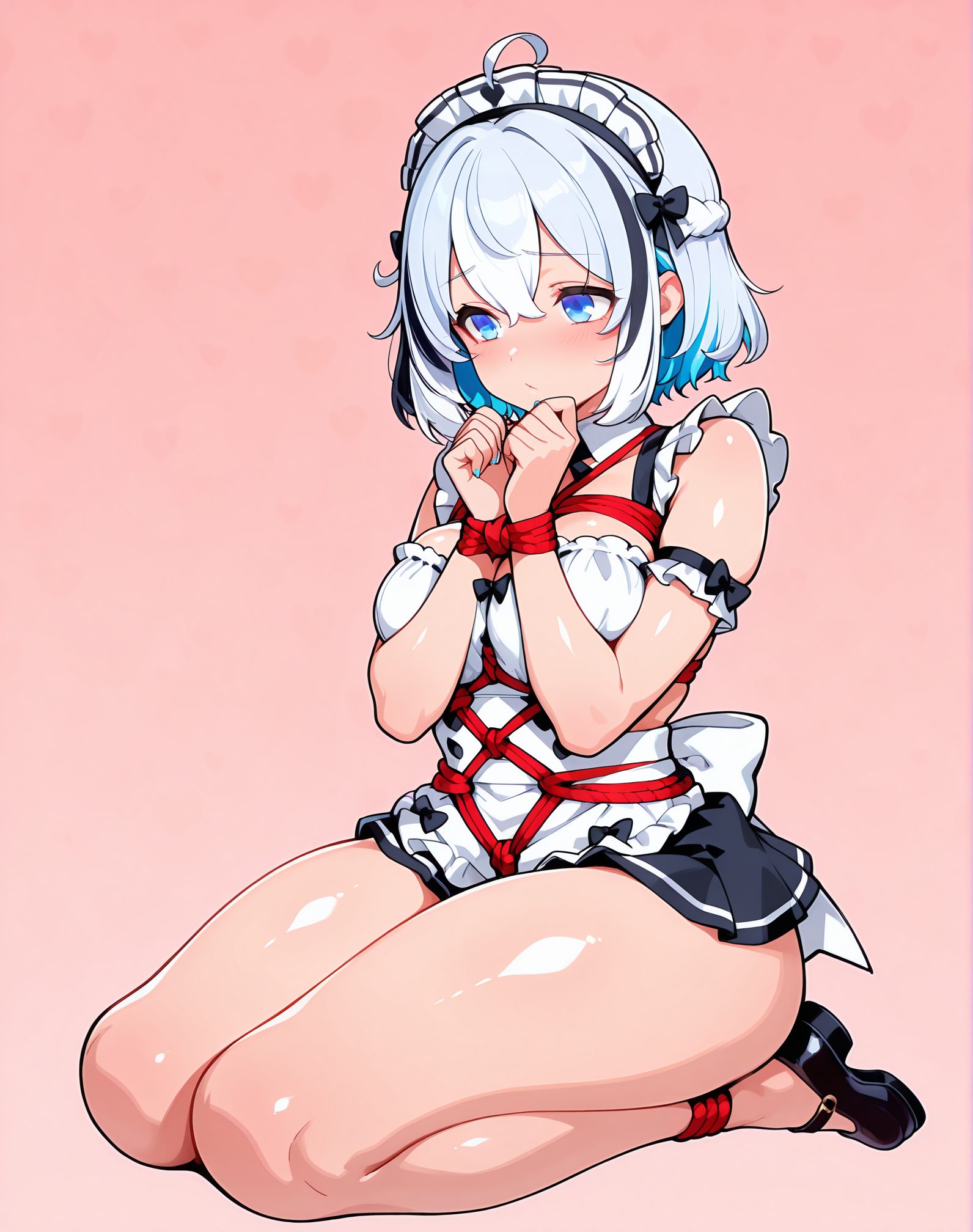 麻雀ファイトガールが魅力的な麻雀ファイトガールの二次創作AIイラスト