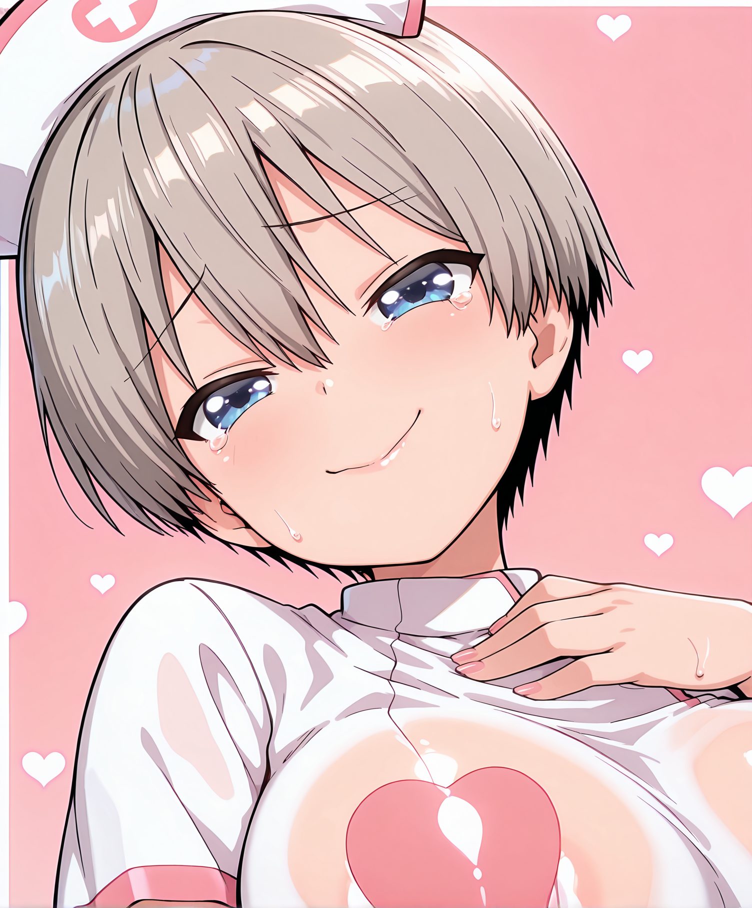 宇崎花の宇崎花姿を描いたAIイラスト