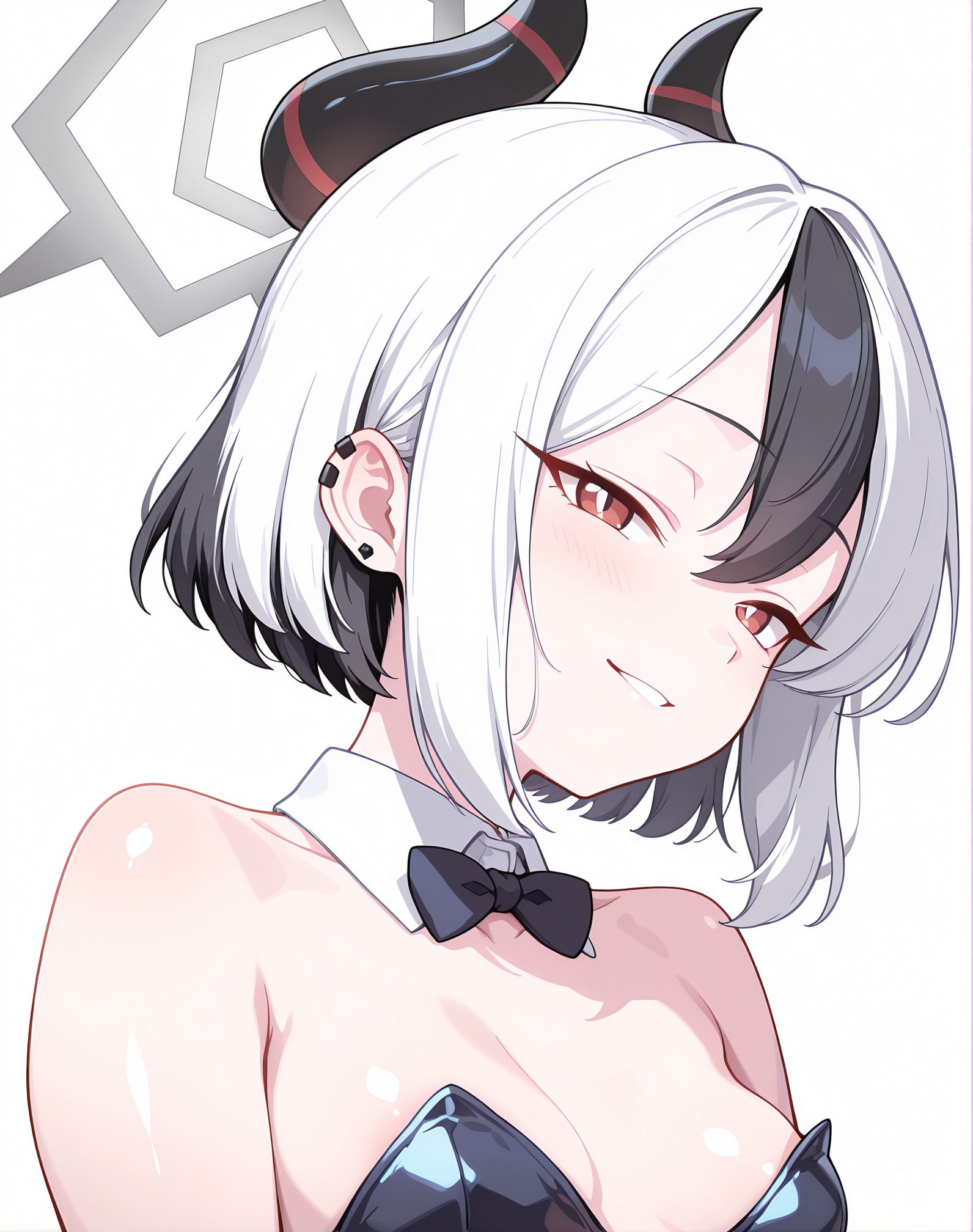 ブルアカのブルアカ姿を描いたAIイラスト（便利屋68）