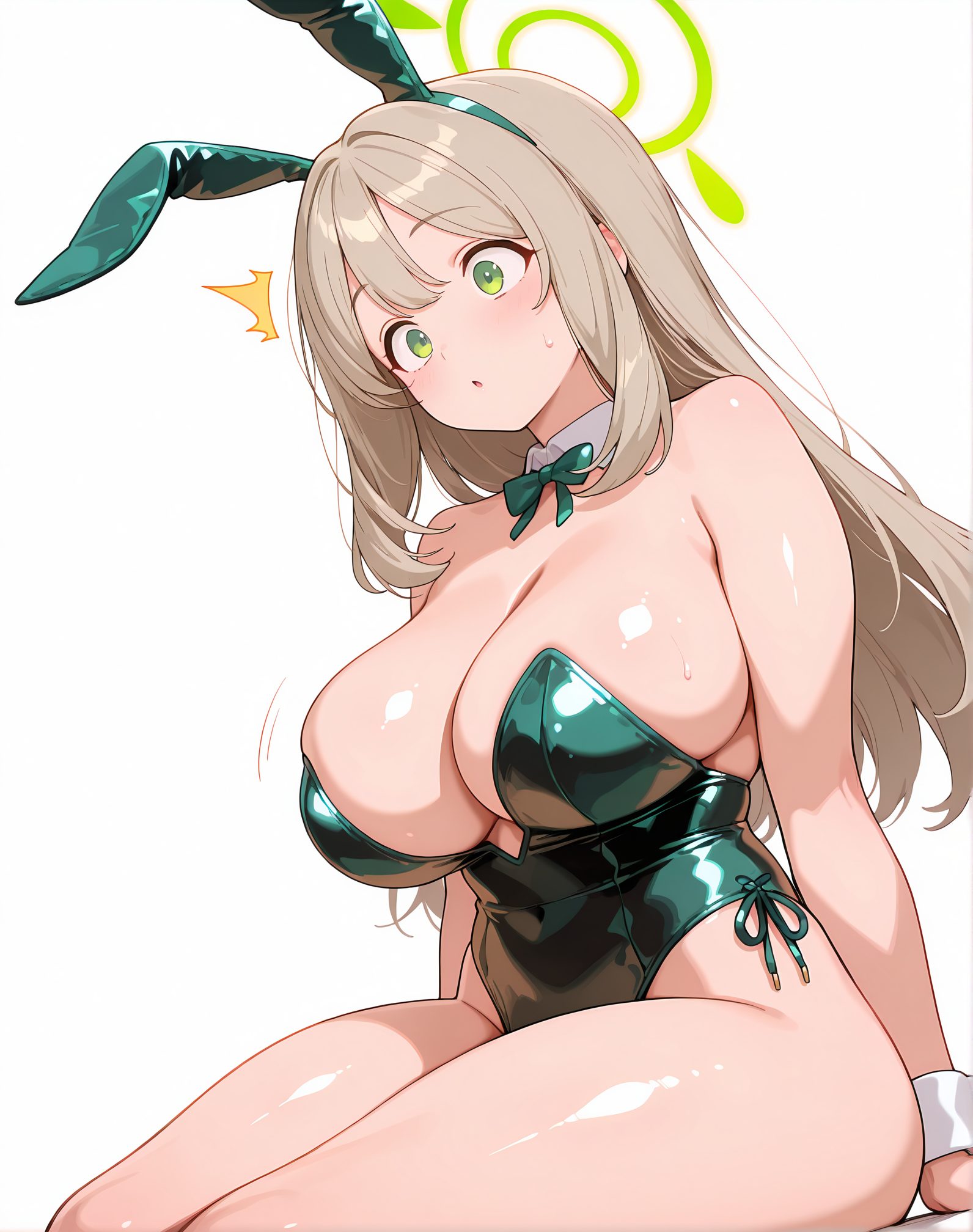 ブルアカのエロ可愛いAIイラスト