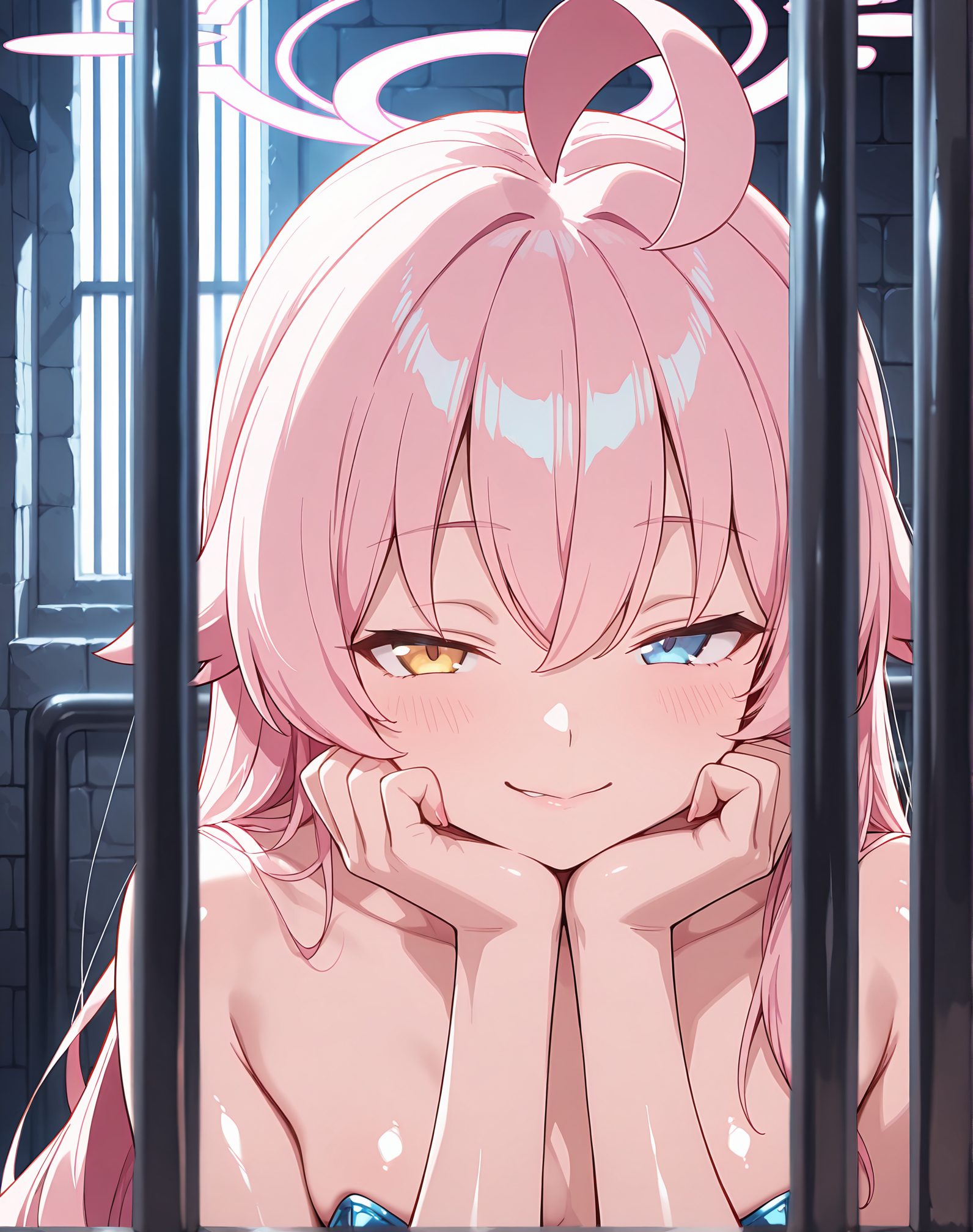ブルアカのエロ可愛いAIイラスト