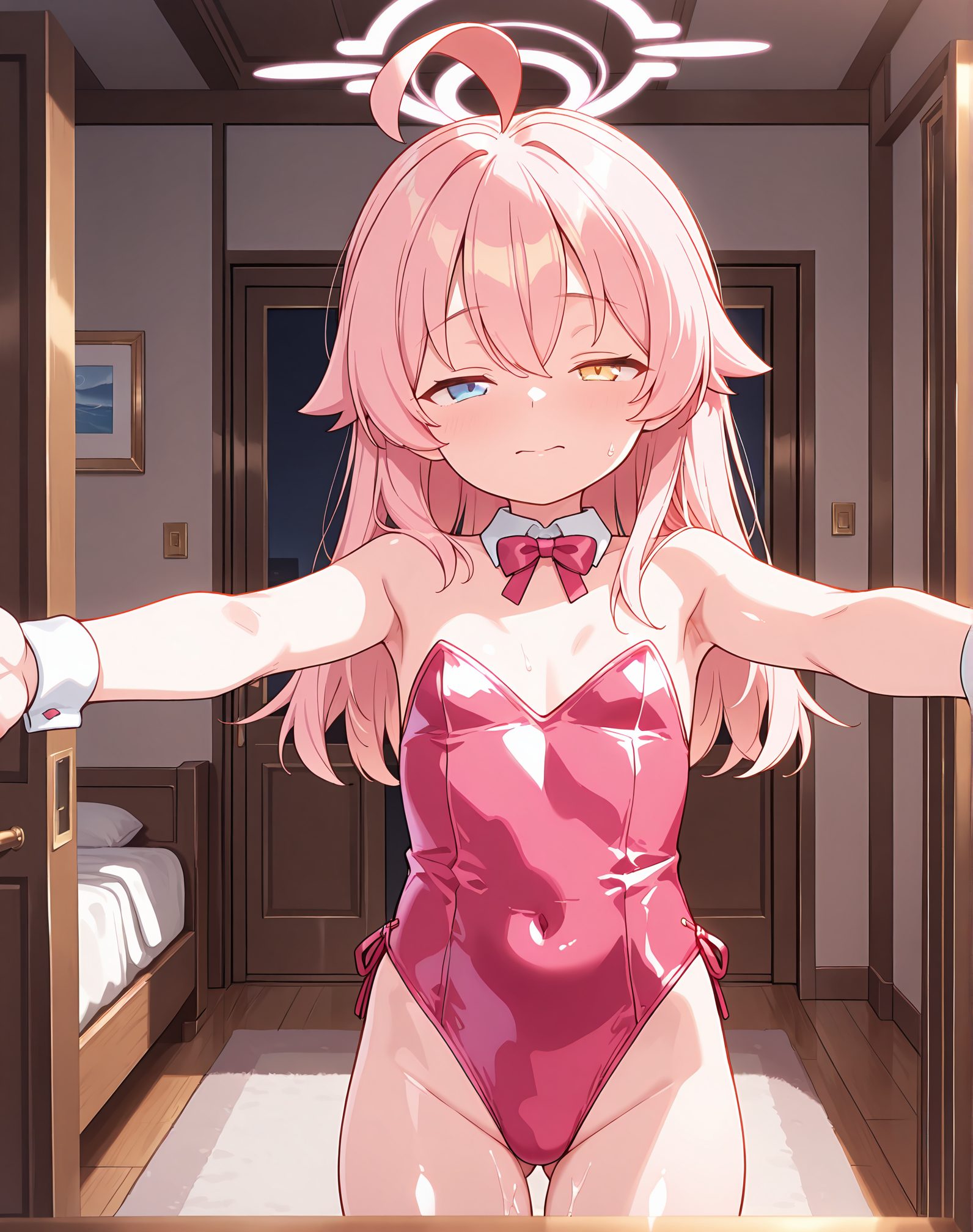 ブルアカを描いたAIイラスト