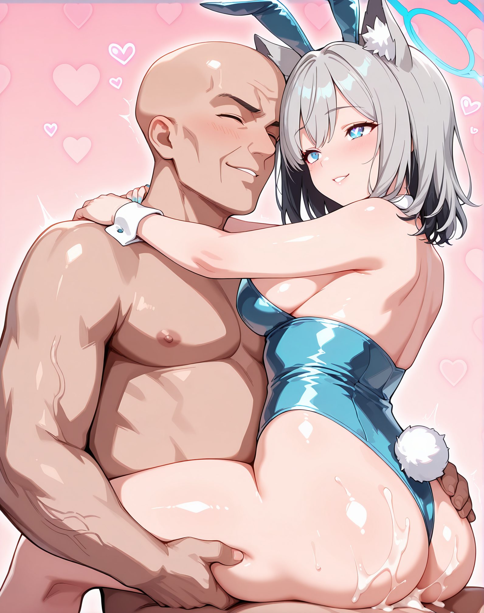 ブルアカの二次創作AIイラスト