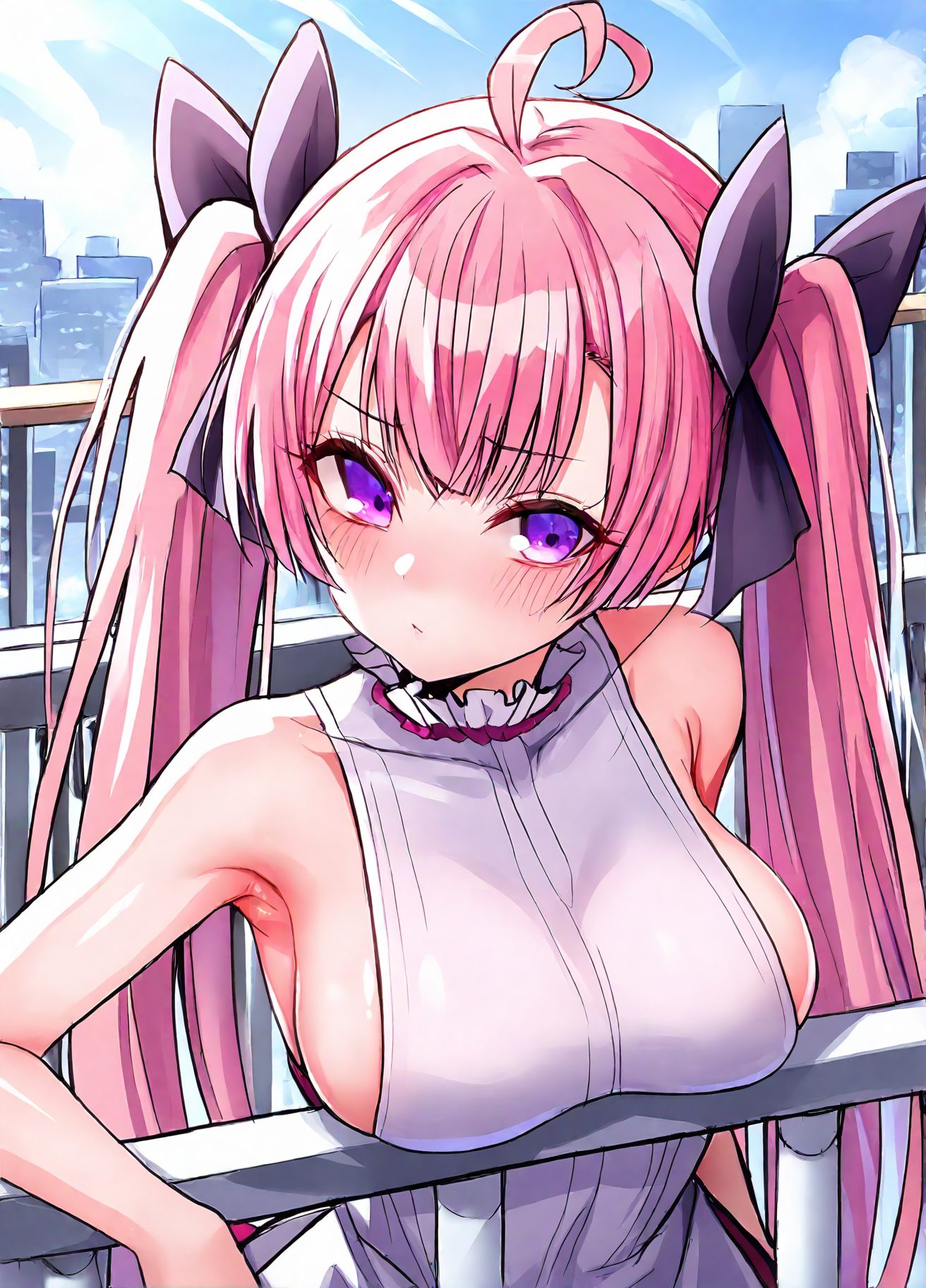 ゼツバミ・ヤオのミツモト・ココアのAIイラスト