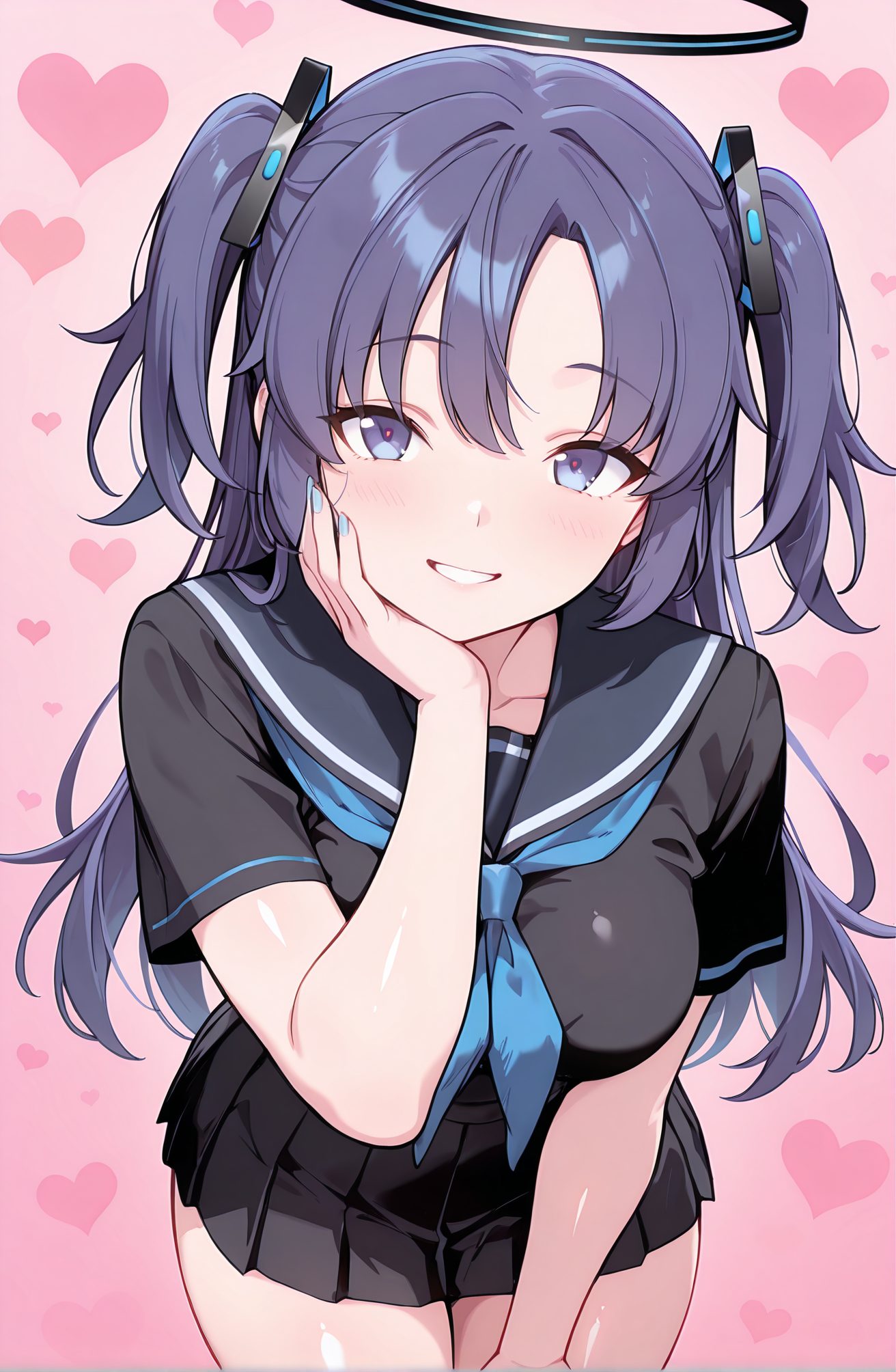 スカート・シャツの早瀬ユウカのAIイラスト