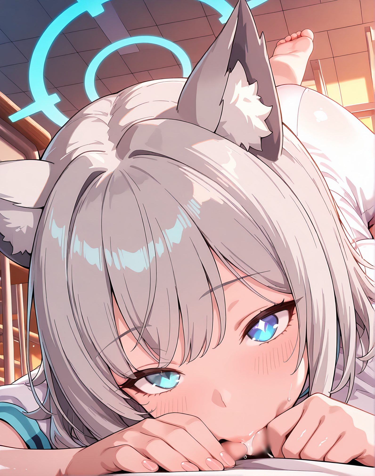 ブルアカが魅力的なブルアカの二次創作AIイラスト