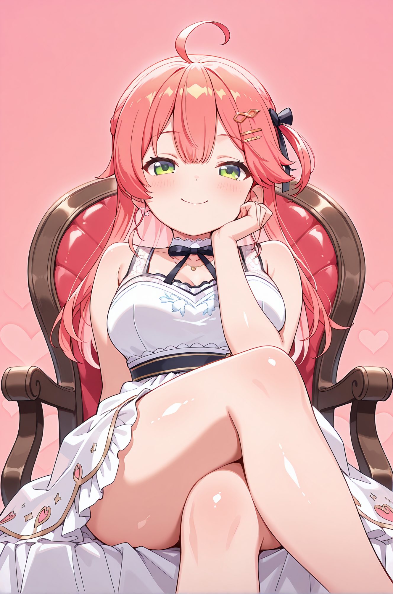 さくらみこ・アホ毛のさくらみこのAIイラスト