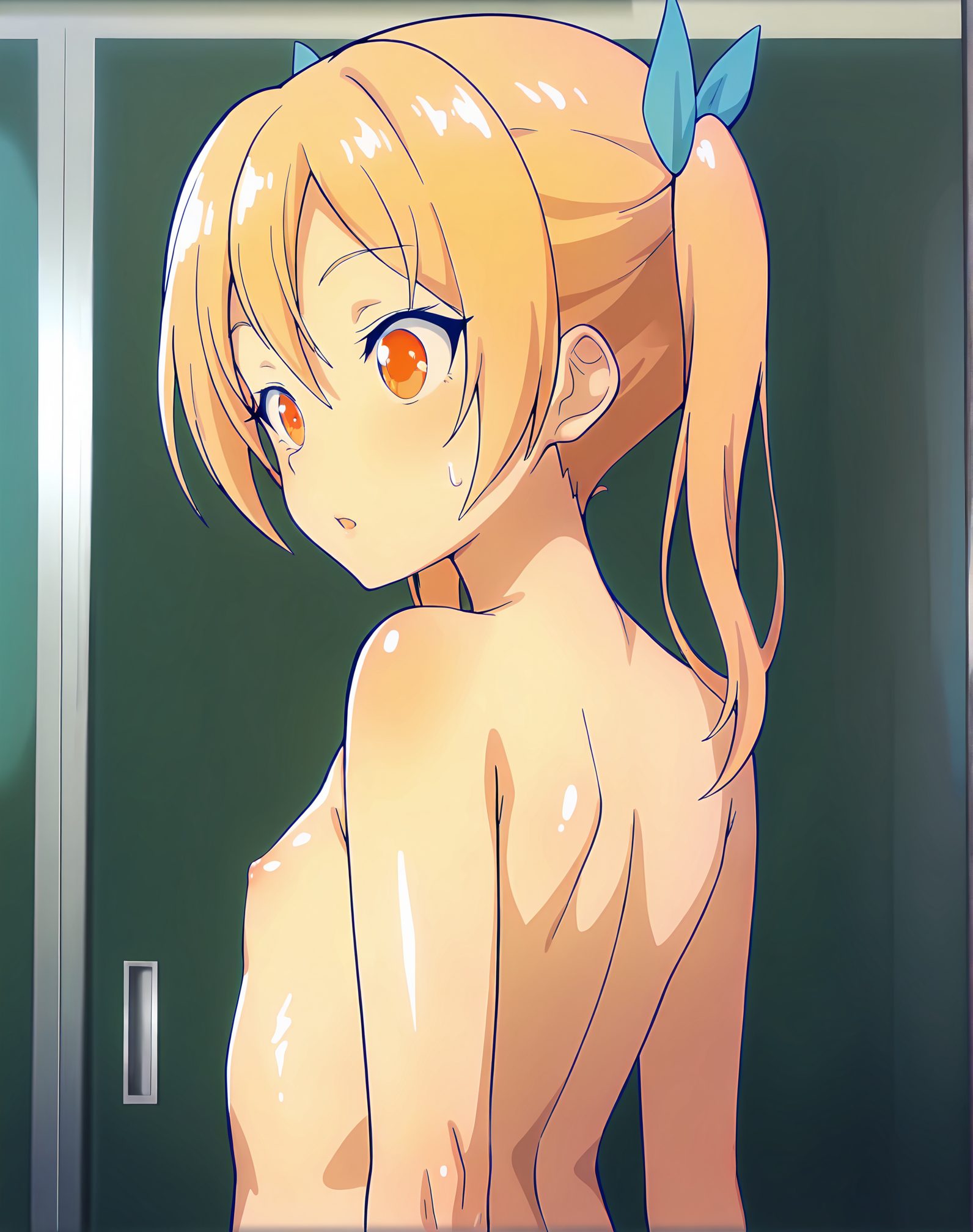 ネトゲの嫁は女の子じゃないと思った？のネトゲの嫁姿を描いたAIイラスト