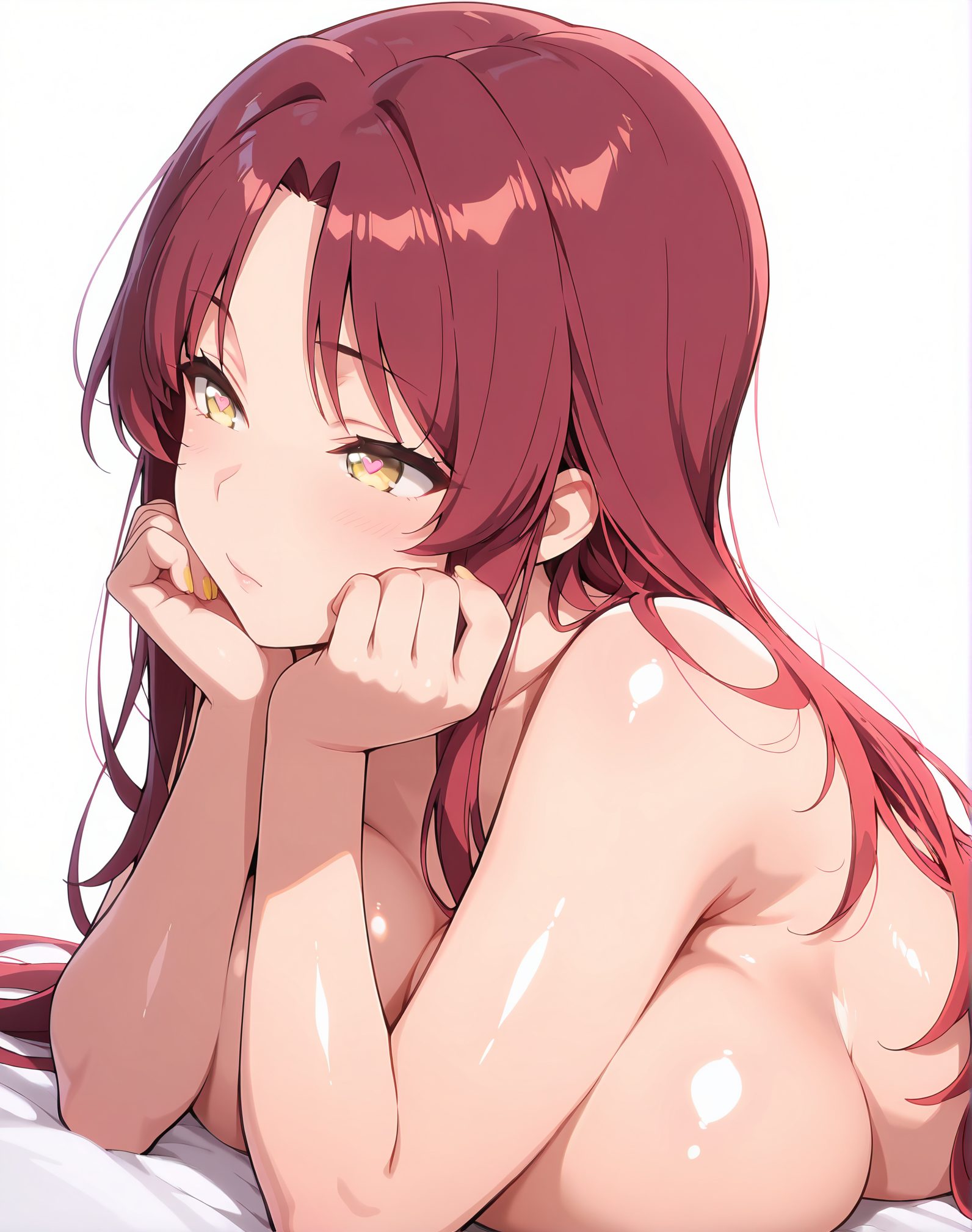 ネトゲの嫁は女の子じゃないと思った？のネトゲの嫁姿を描いたAIイラスト