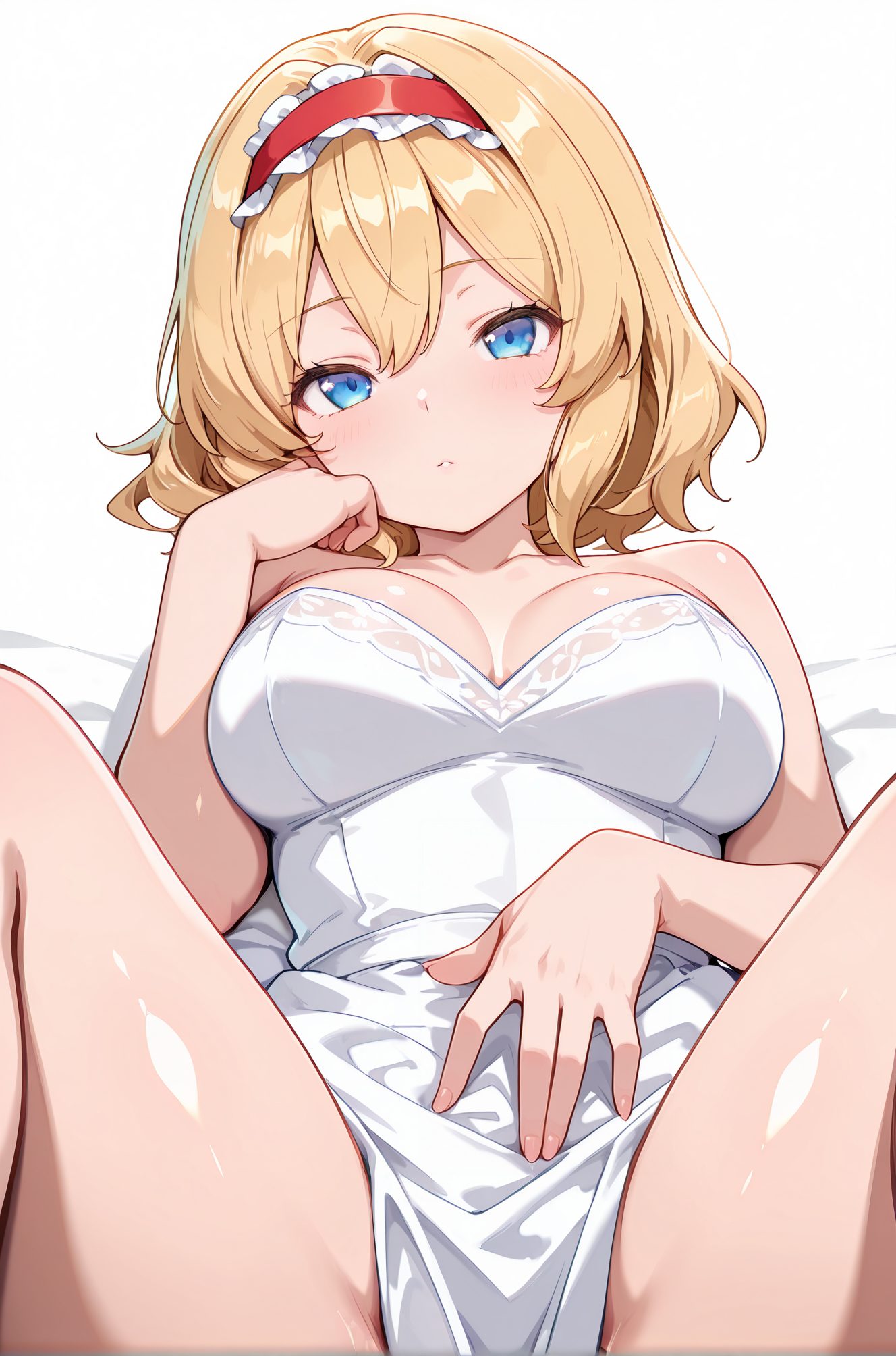 青い目・アリス・マーガトロイドのアリス・マーガトロイドのAIイラスト