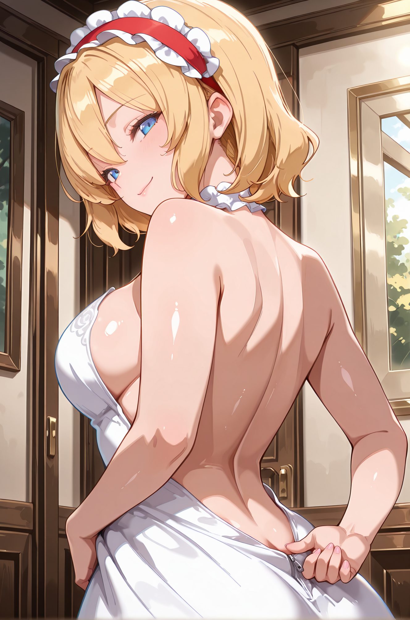 光沢肌・アリス・マーガトロイドのアリス・マーガトロイドのAIイラスト
