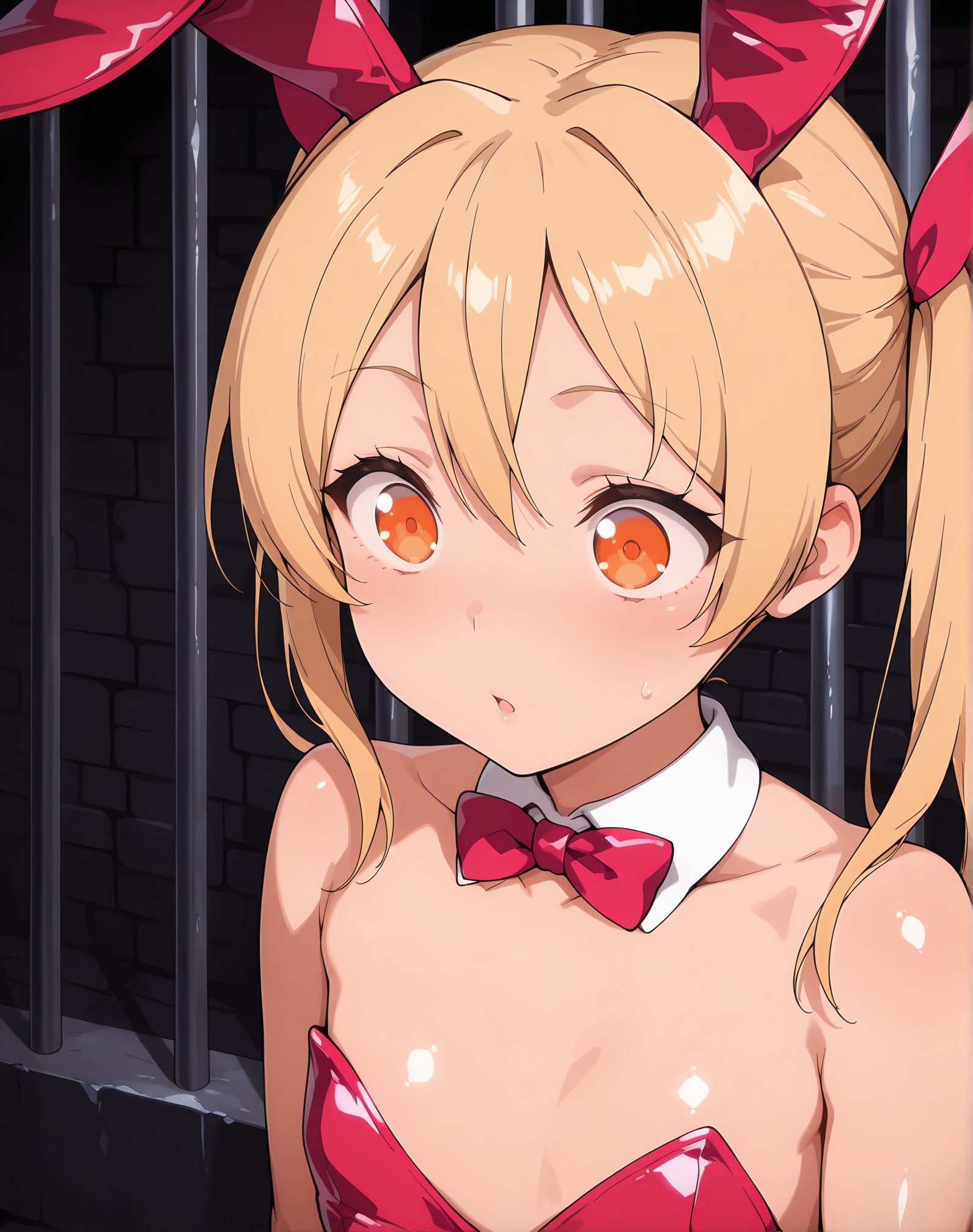 ネトゲの嫁は女の子じゃないと思った?のネトゲの嫁姿を描いたAIイラスト