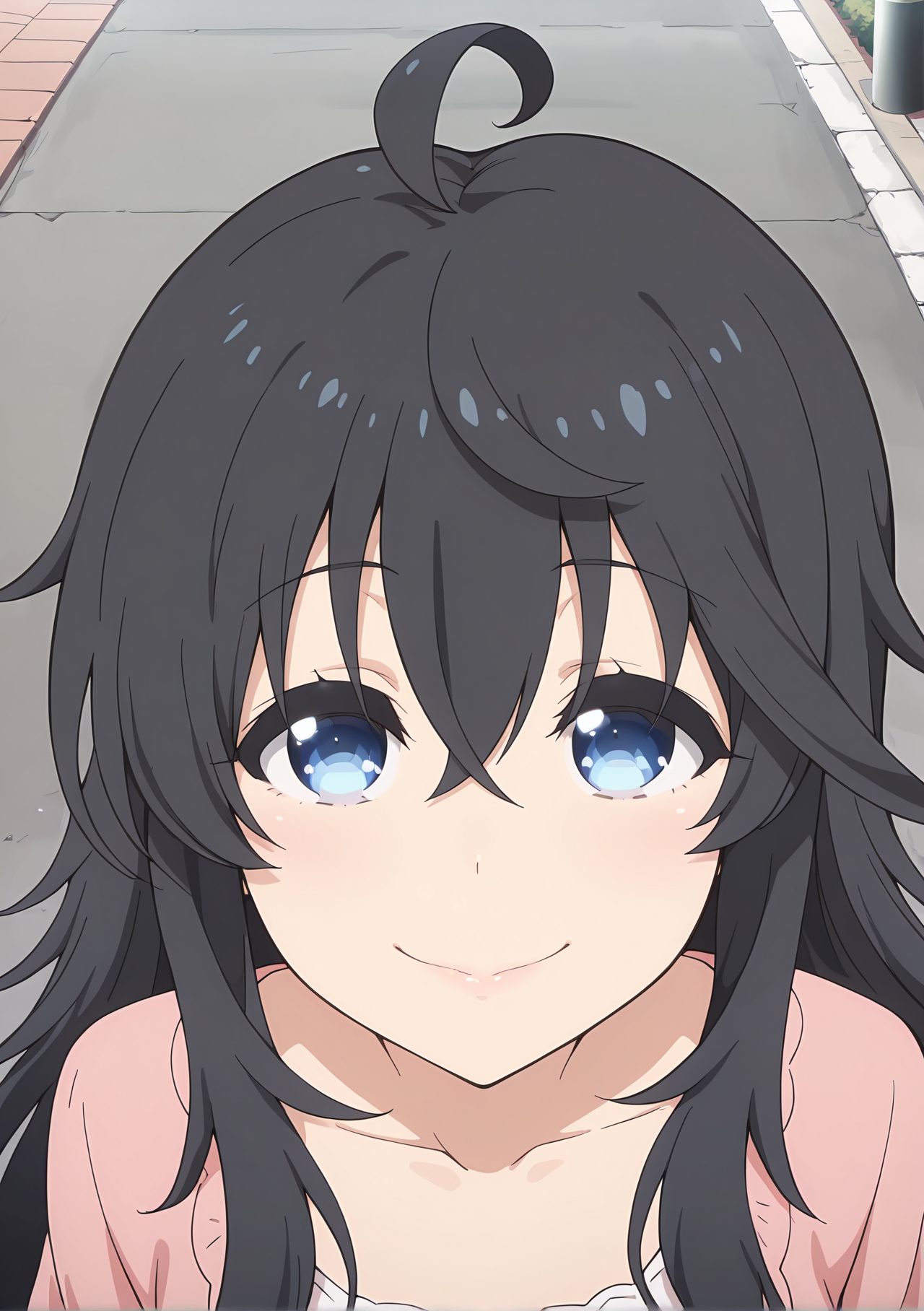 玉置亜子の玉置亜子姿を描いたAIイラスト