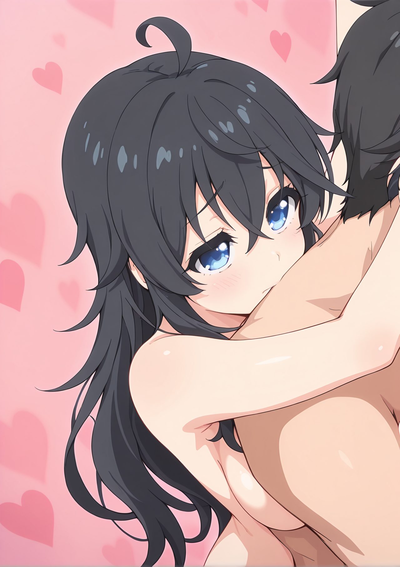 赤面×ヌード!玉置亜子のエロ可愛いAIイラスト