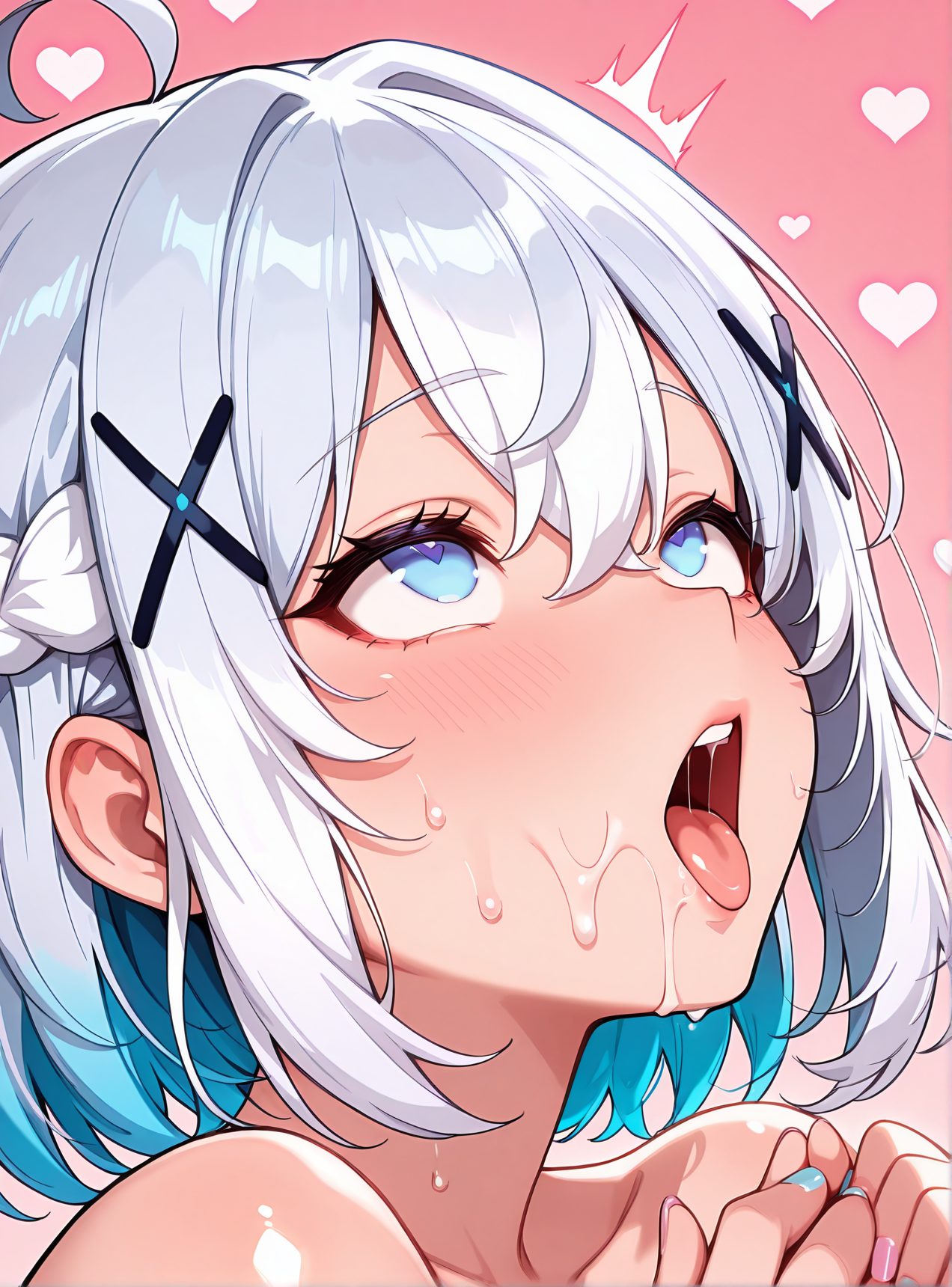 露出・タテナオリ・センの麻雀ファイトガールのAIイラスト