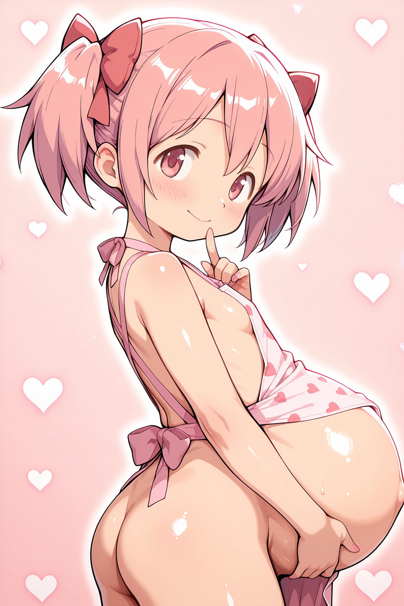 光沢×光沢肌!鹿目まどかのエロ可愛いAIイラスト