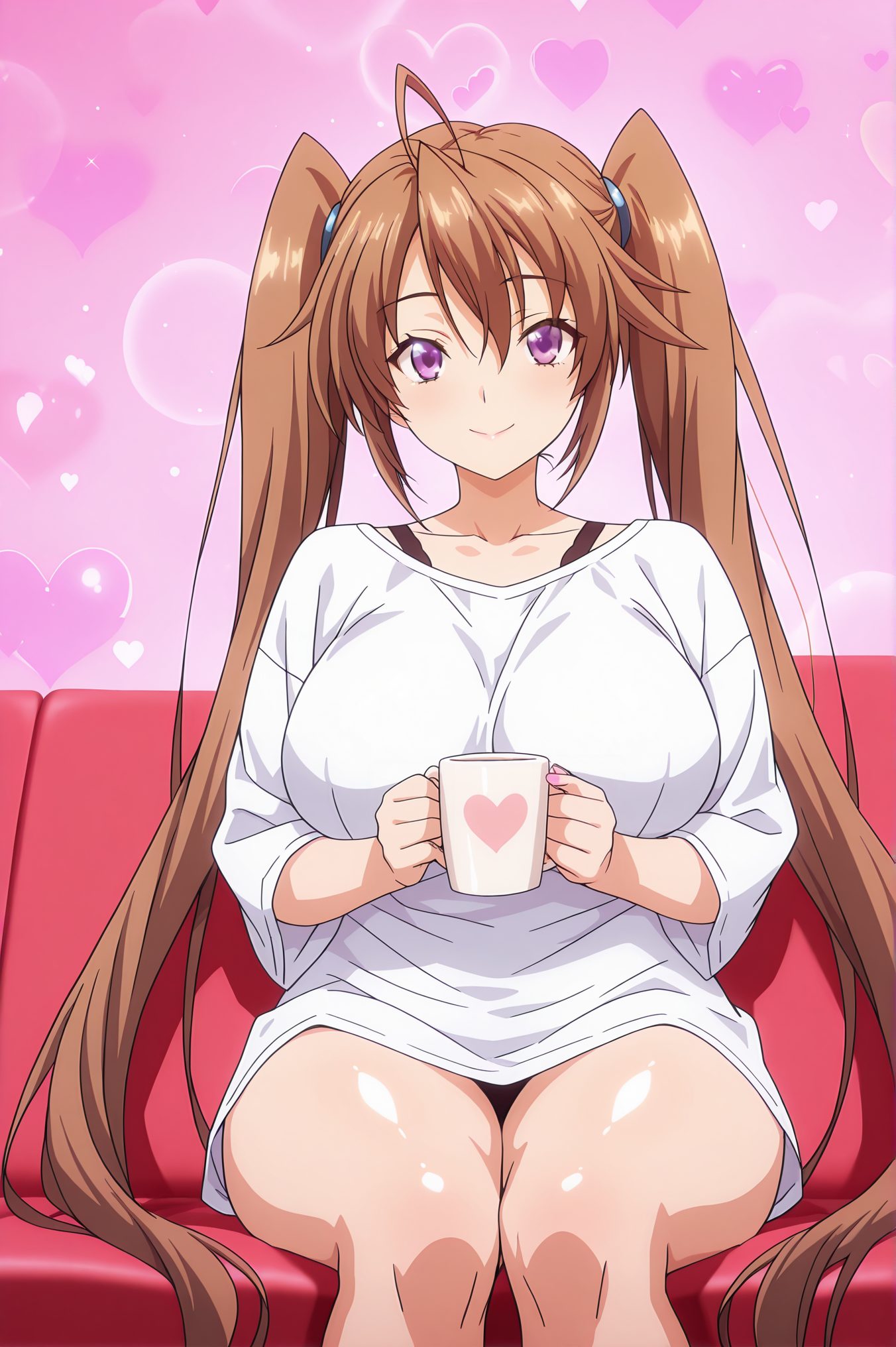 紫藤イリナ・口閉じの紫藤イリナのAIイラスト