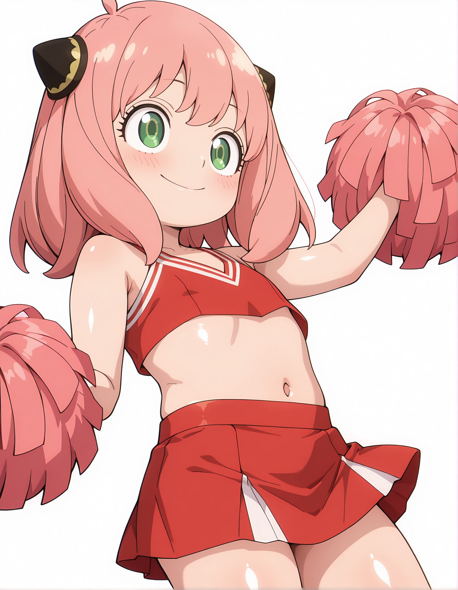 アーニャのアーニャ姿を描いたAIイラスト