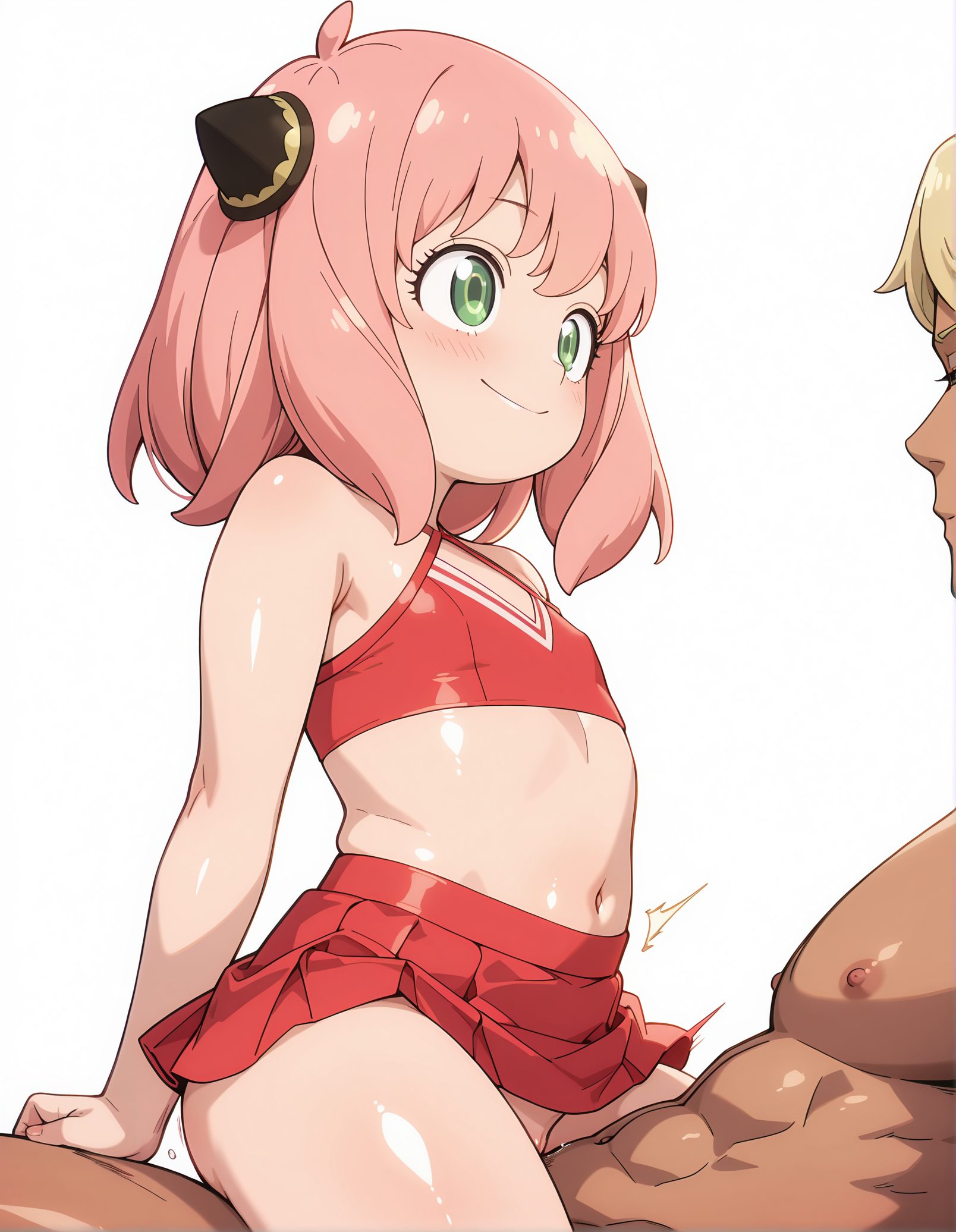 アーニャのアーニャ姿を描いたAIイラスト