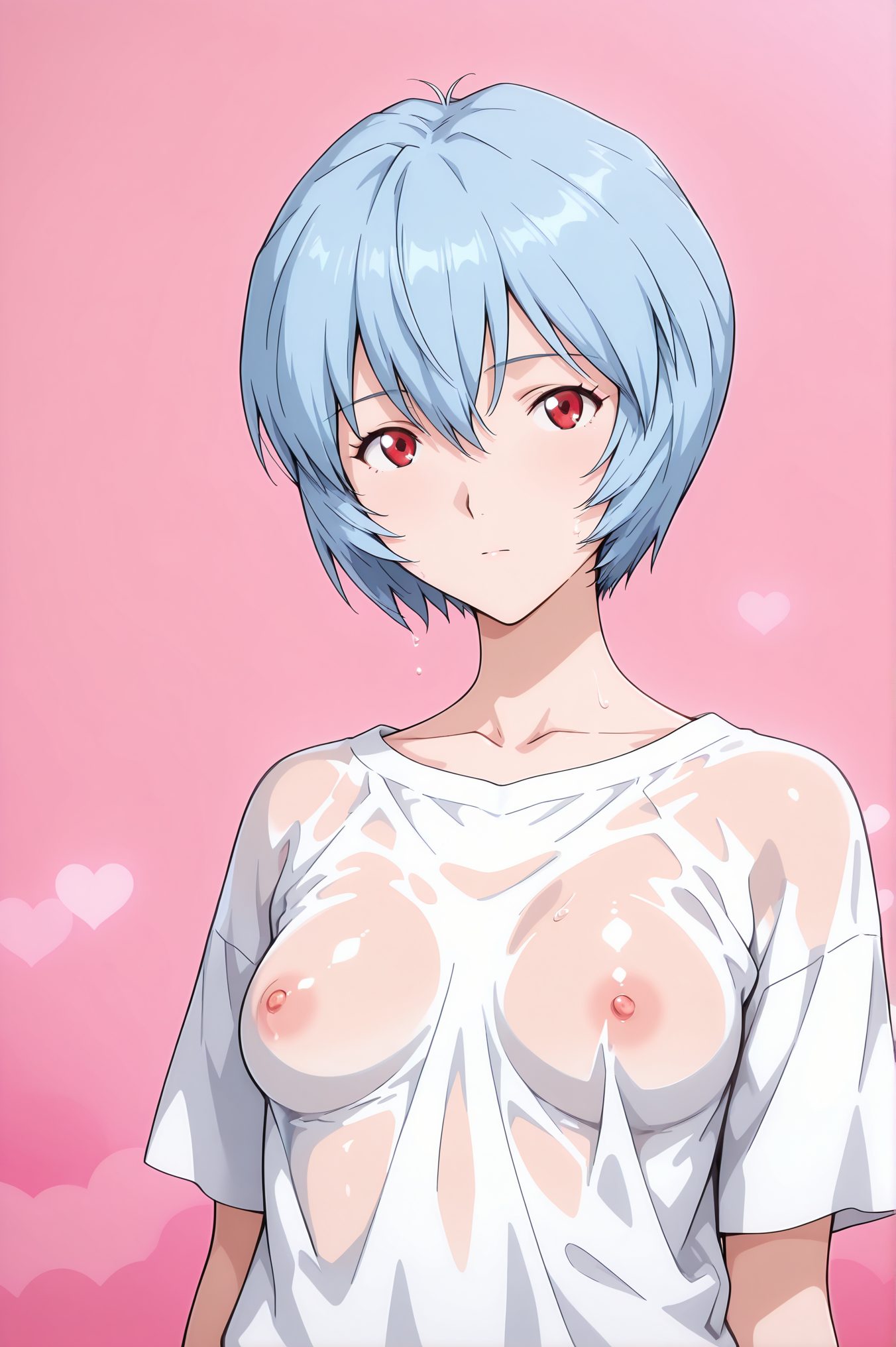 綾波レイのAIイラスト