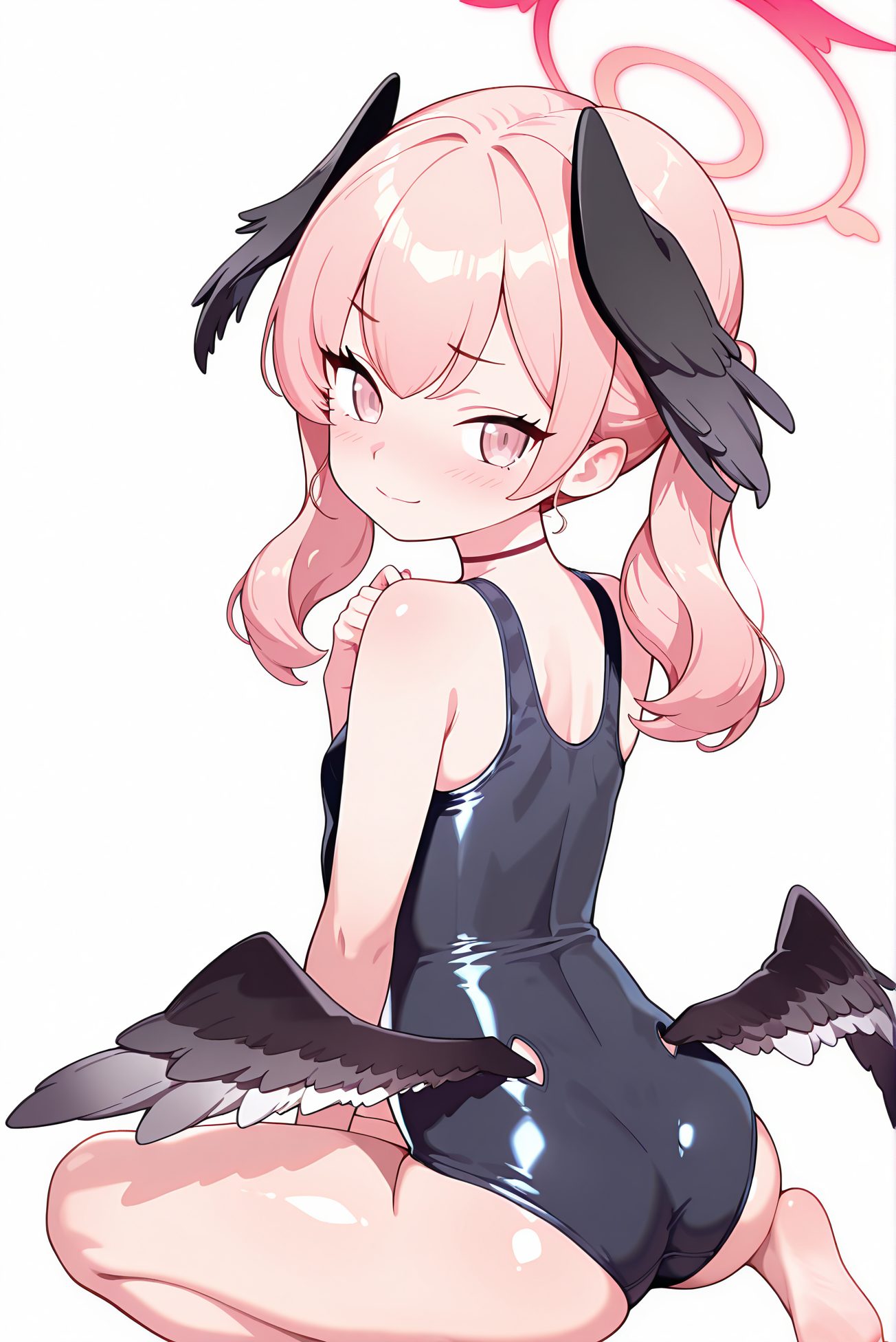 下江コハル・口閉じの下江コハルのAIイラスト