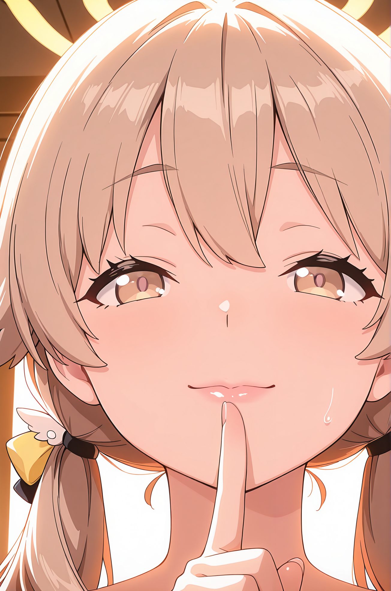 前髪・目にかかる髪の阿慈谷ヒフミのAIイラスト