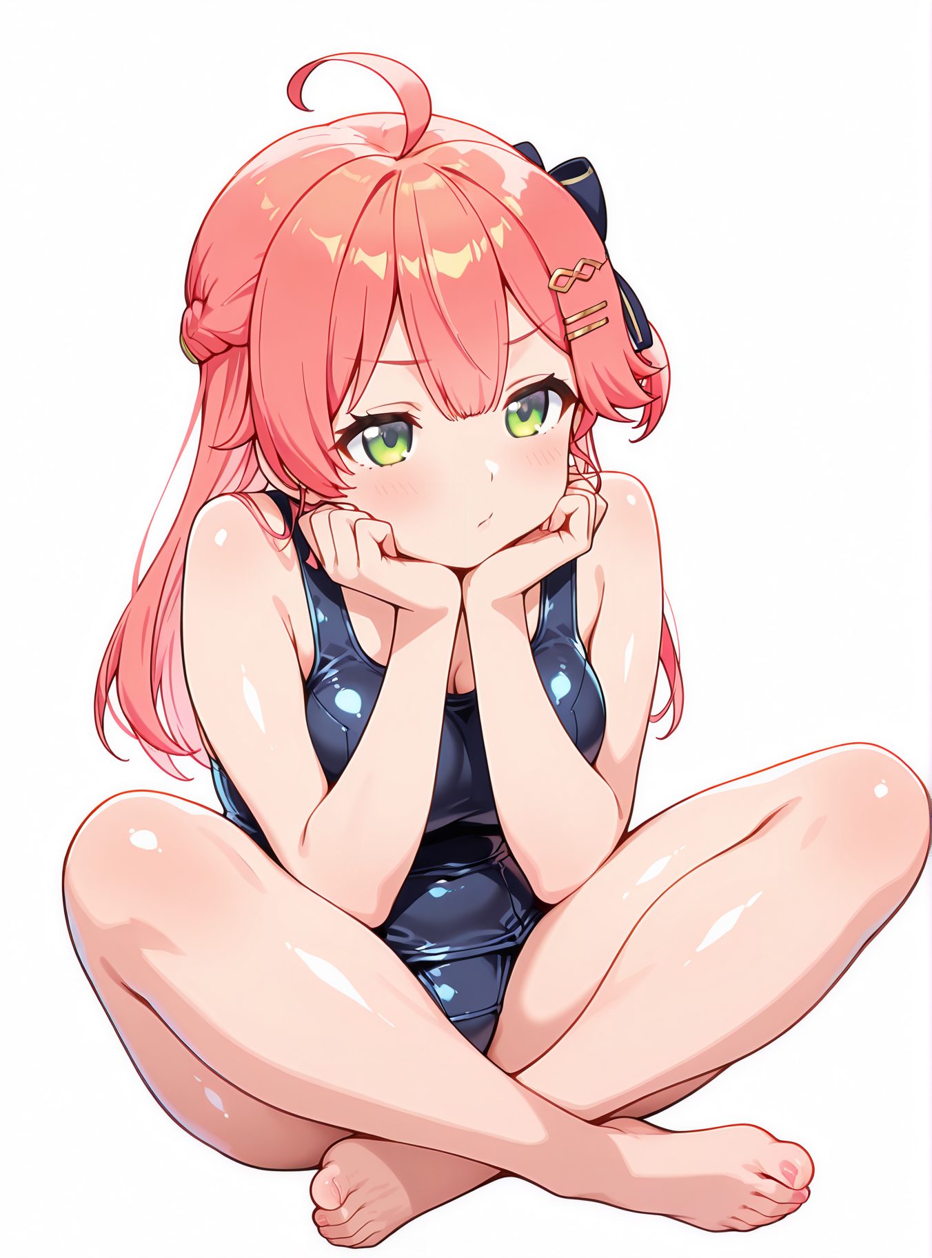 さくらみこ×さくらみこ！さくらみこのエロ可愛いAIイラスト