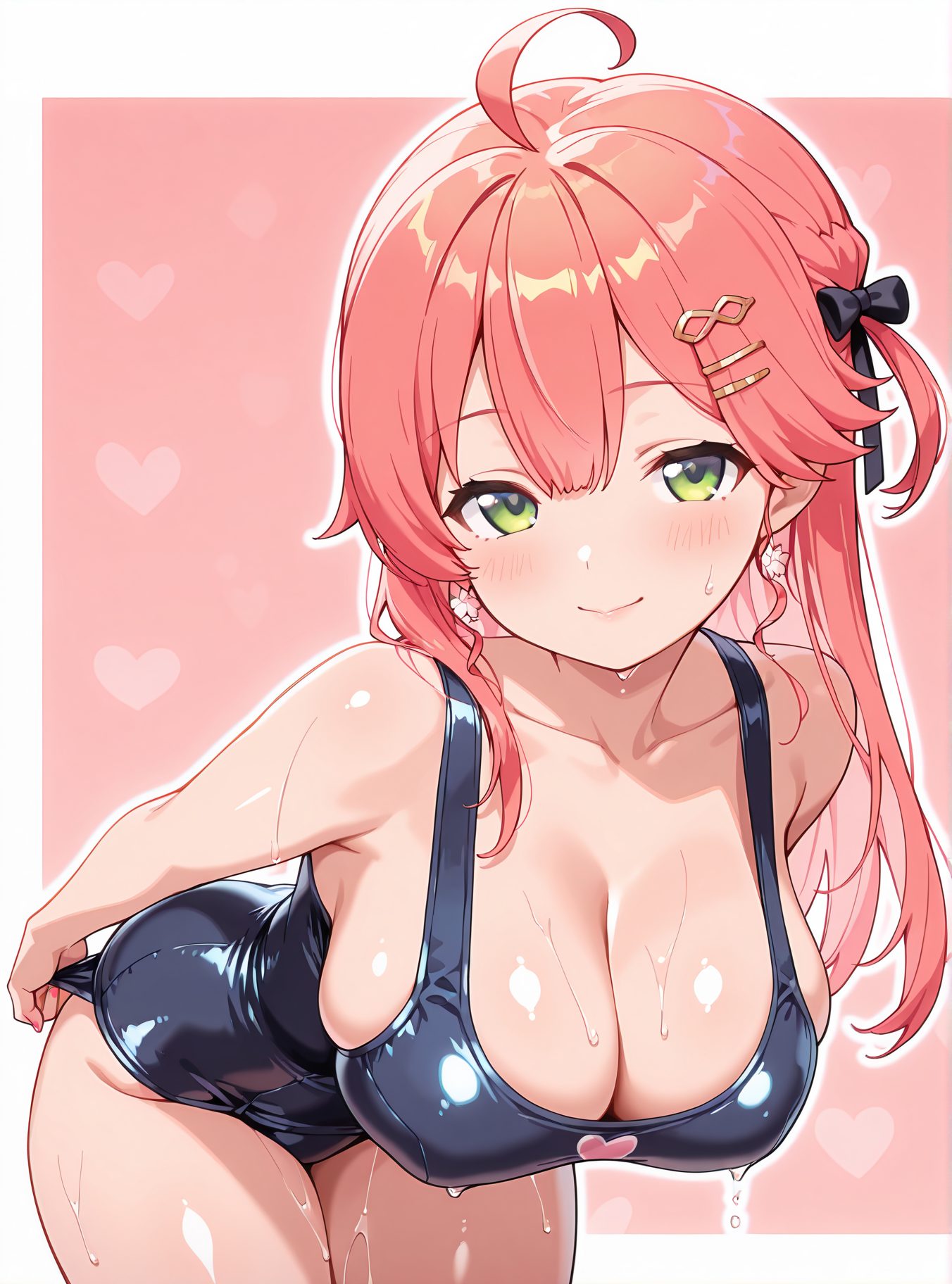 さくらみこが魅力的なさくらみこの二次創作AIイラスト